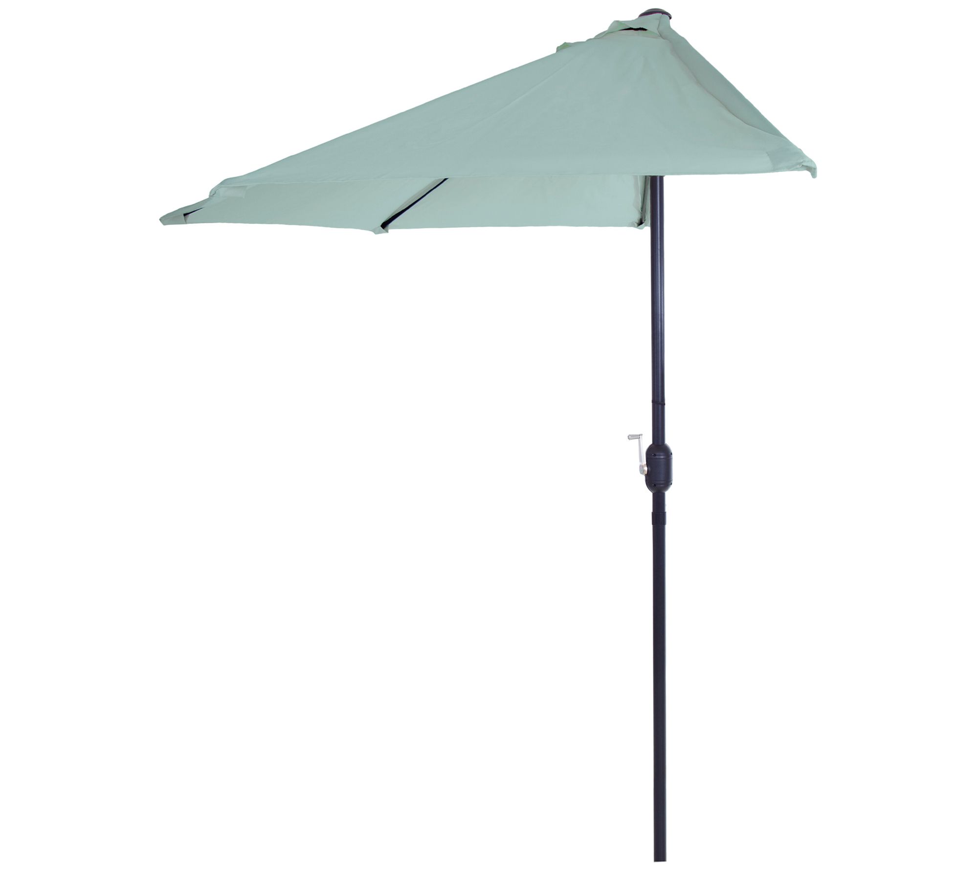 Pure Garden Half Round Patio Umbrella