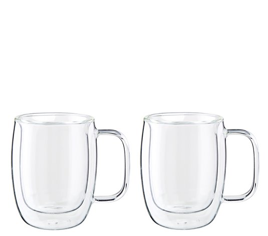 ZWILLING Sorrento Plus 15-oz Latte Glass Mug Set of 2