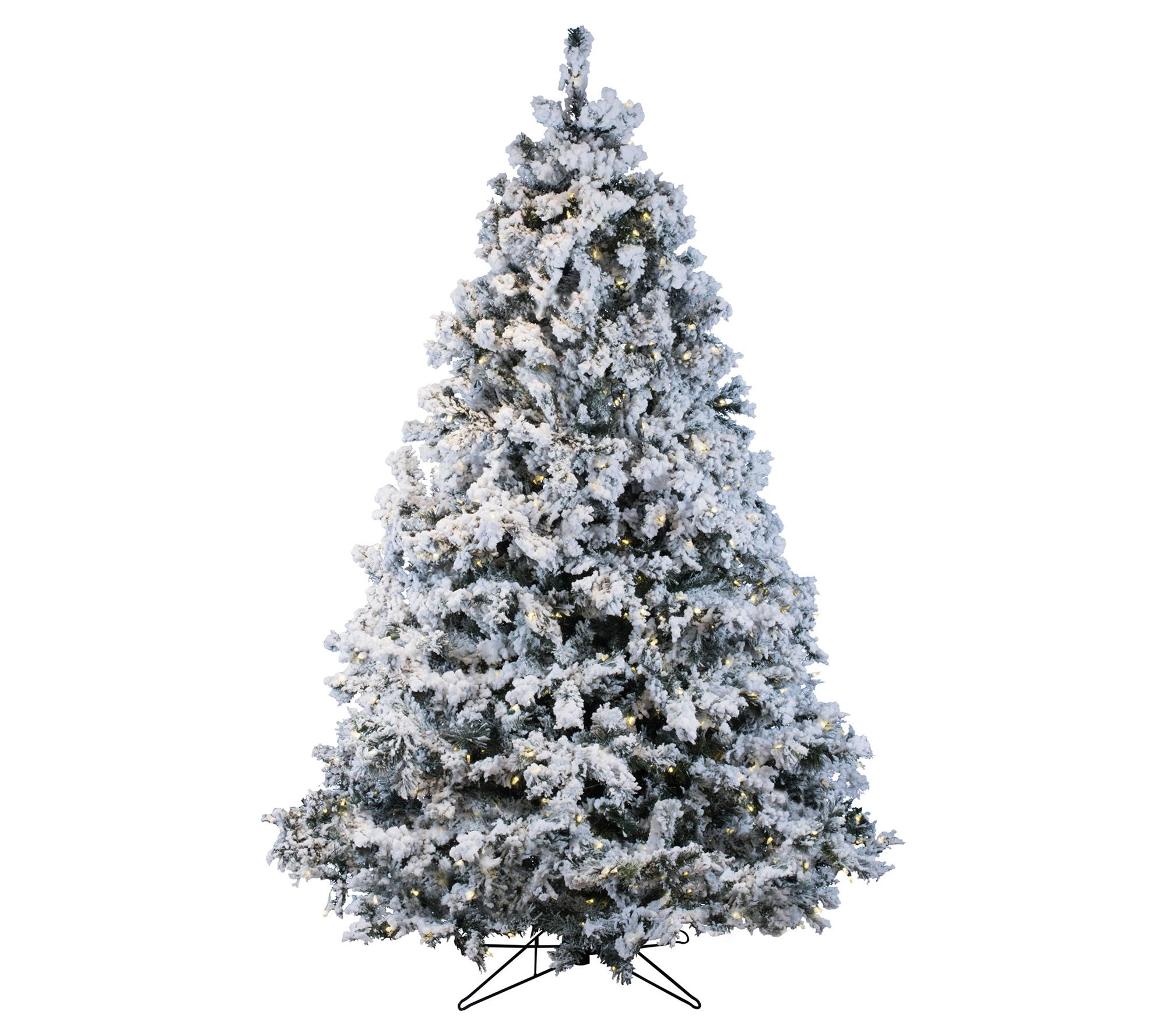 6.5' Flocked Alaskan Tree by Vickerman