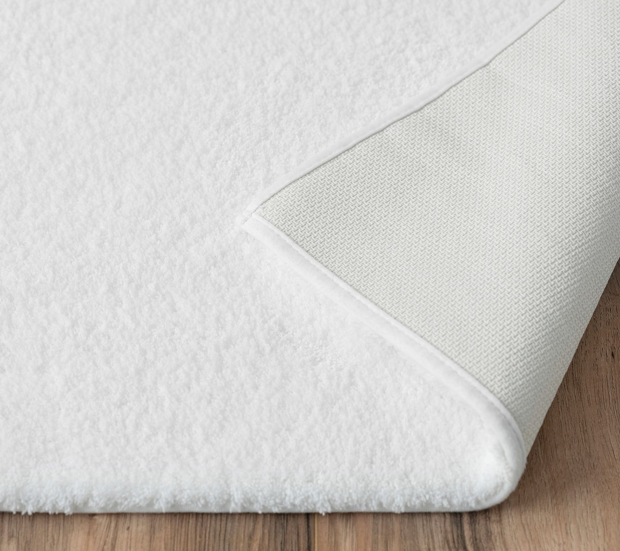 Welhome Solid Microfiber DRYLON Bath Rug 17"x 24"