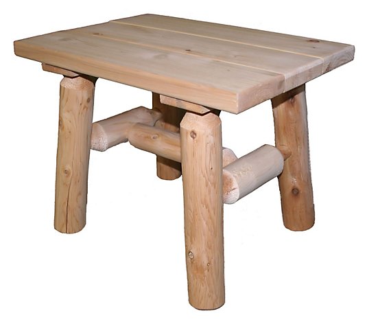 Lakeland Mill Cedar and Pine End Table