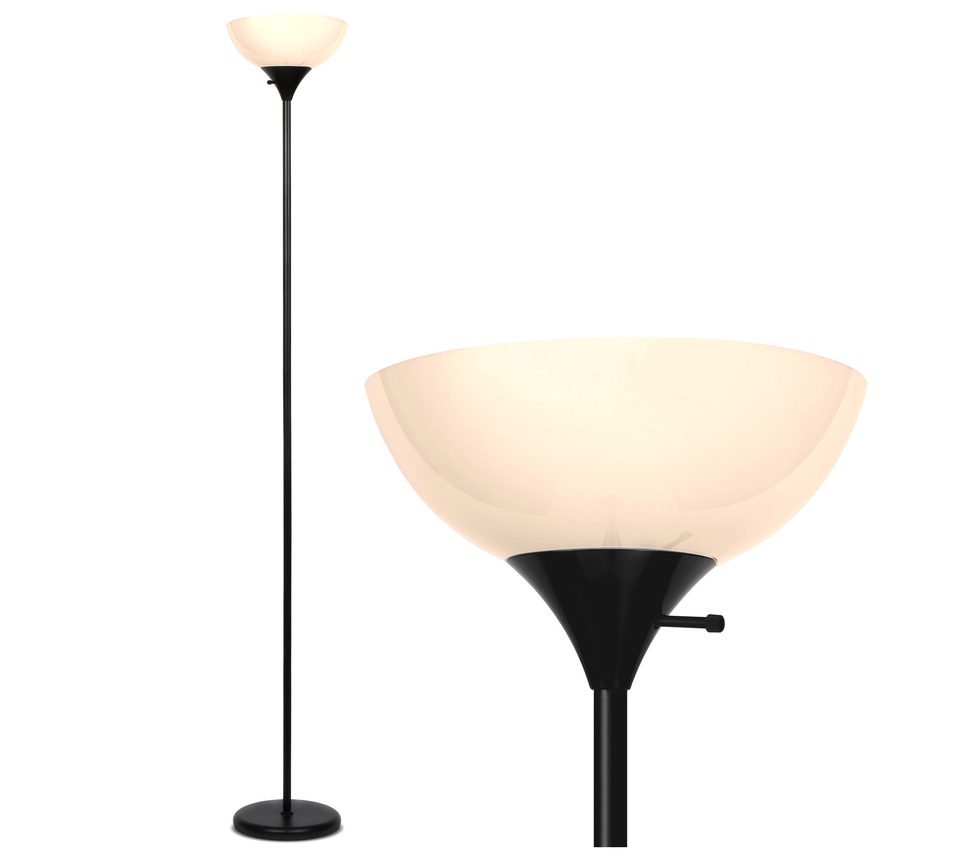 Brightech Sky Dome 72"H LED Uplight Torchiere Floor Lamp