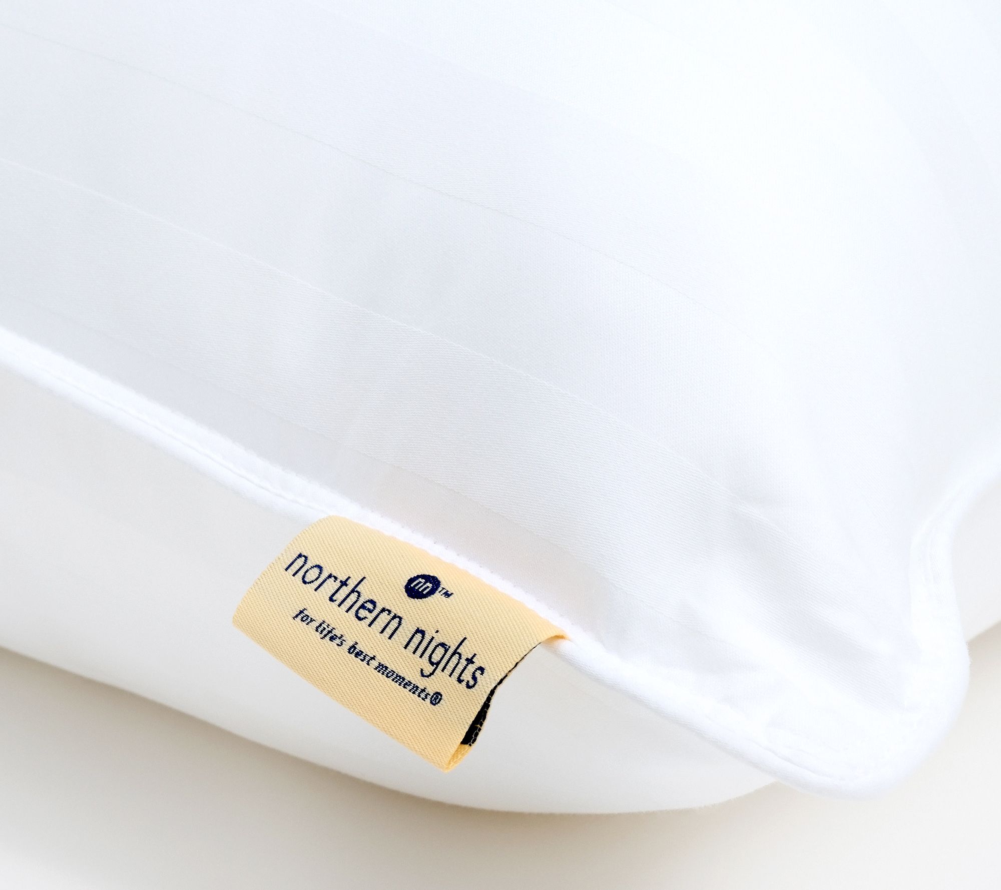 "As Is" Northern Nights Set of 2 Luxury King Gel Pillows