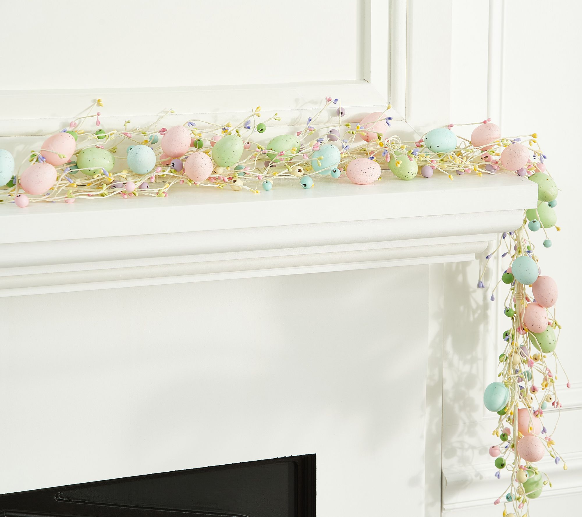 4' Egg and Wildflower Garland by Valerie 