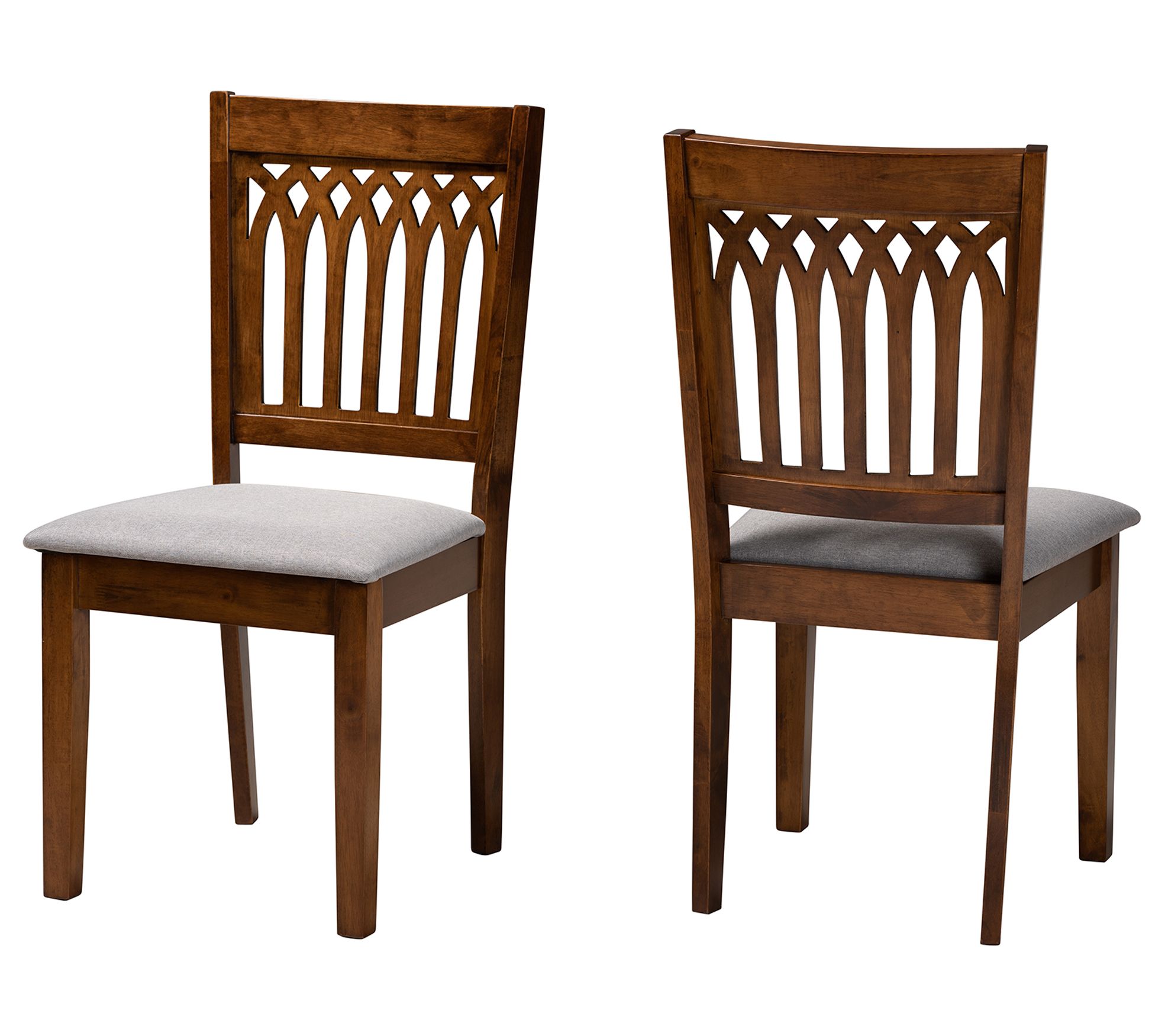 Baxton Studio Genesis Dining Chair Set of 2