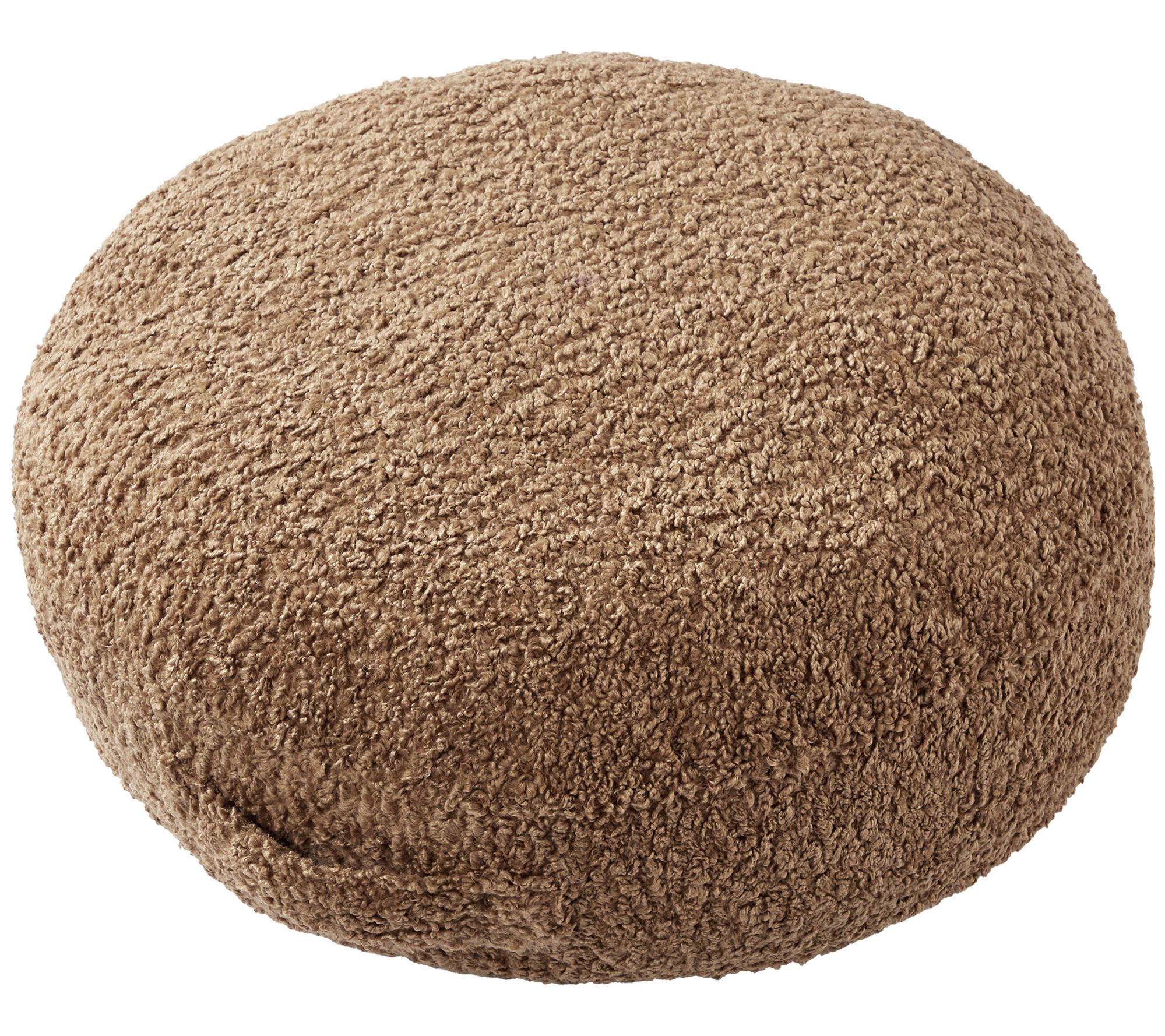 Sorra Home Indoor Cozy Knife Edge 24" CircularFloor Pillow