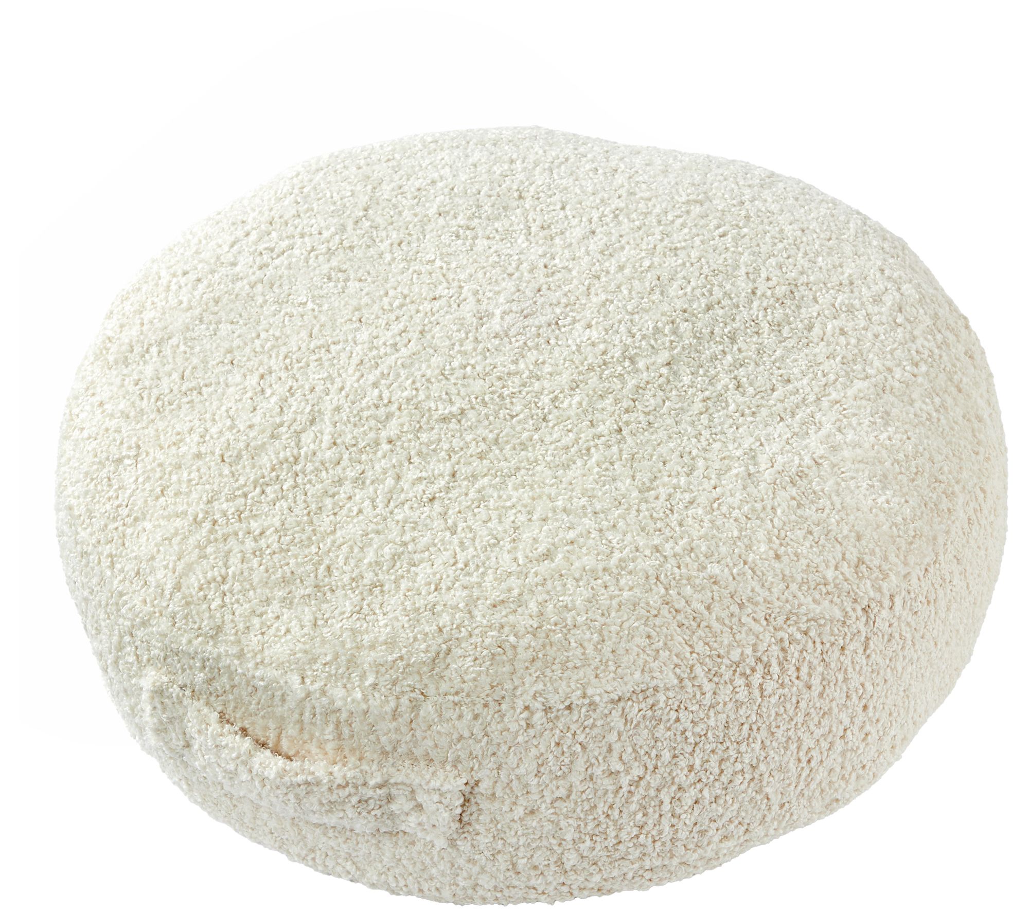 Sorra Home Indoor Cozy Knife Edge 24" CircularFloor Pillow