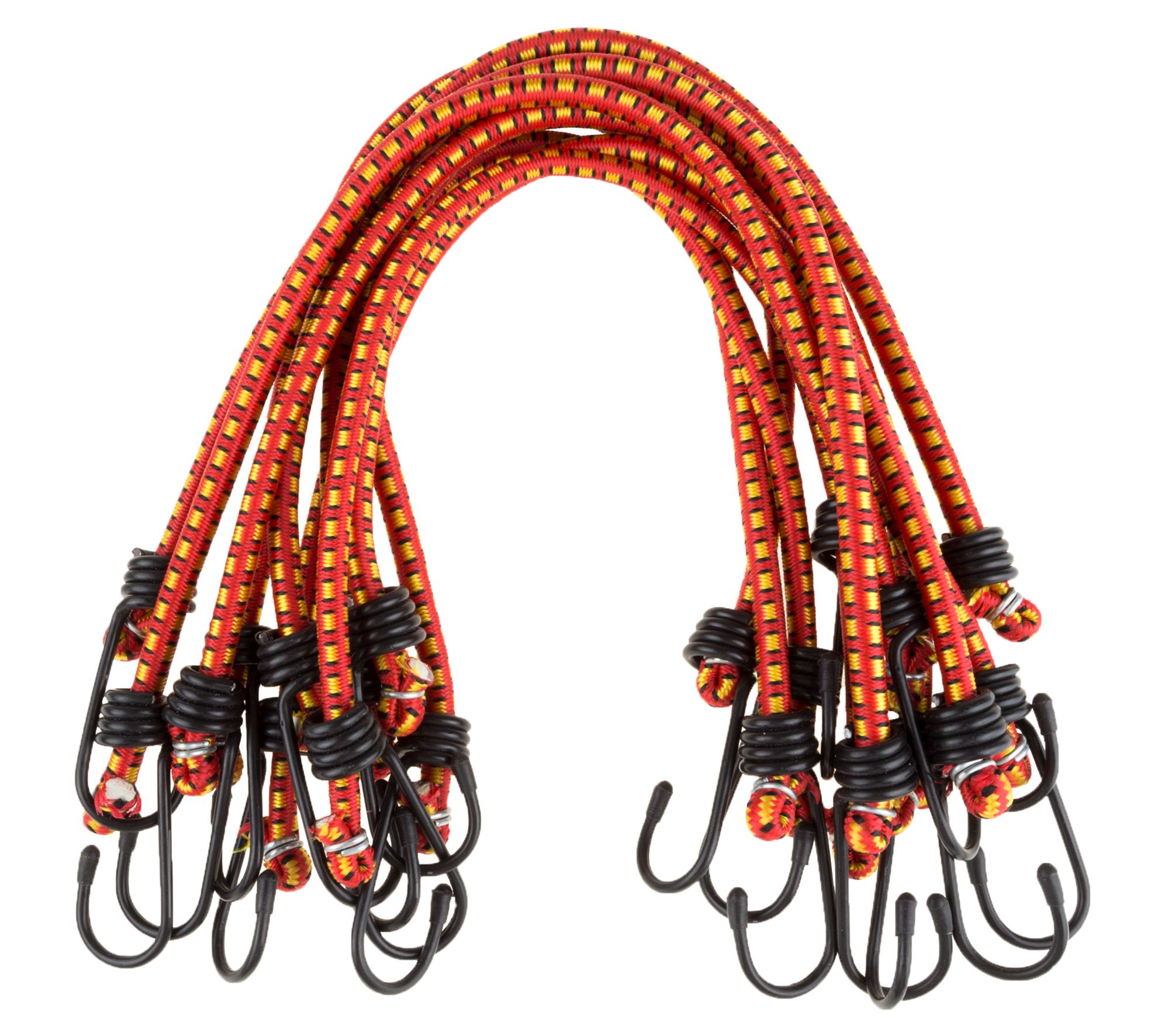  Stalwart Bungee Cords 10-Pack Virgin Rubber 18-Inch Cordage
