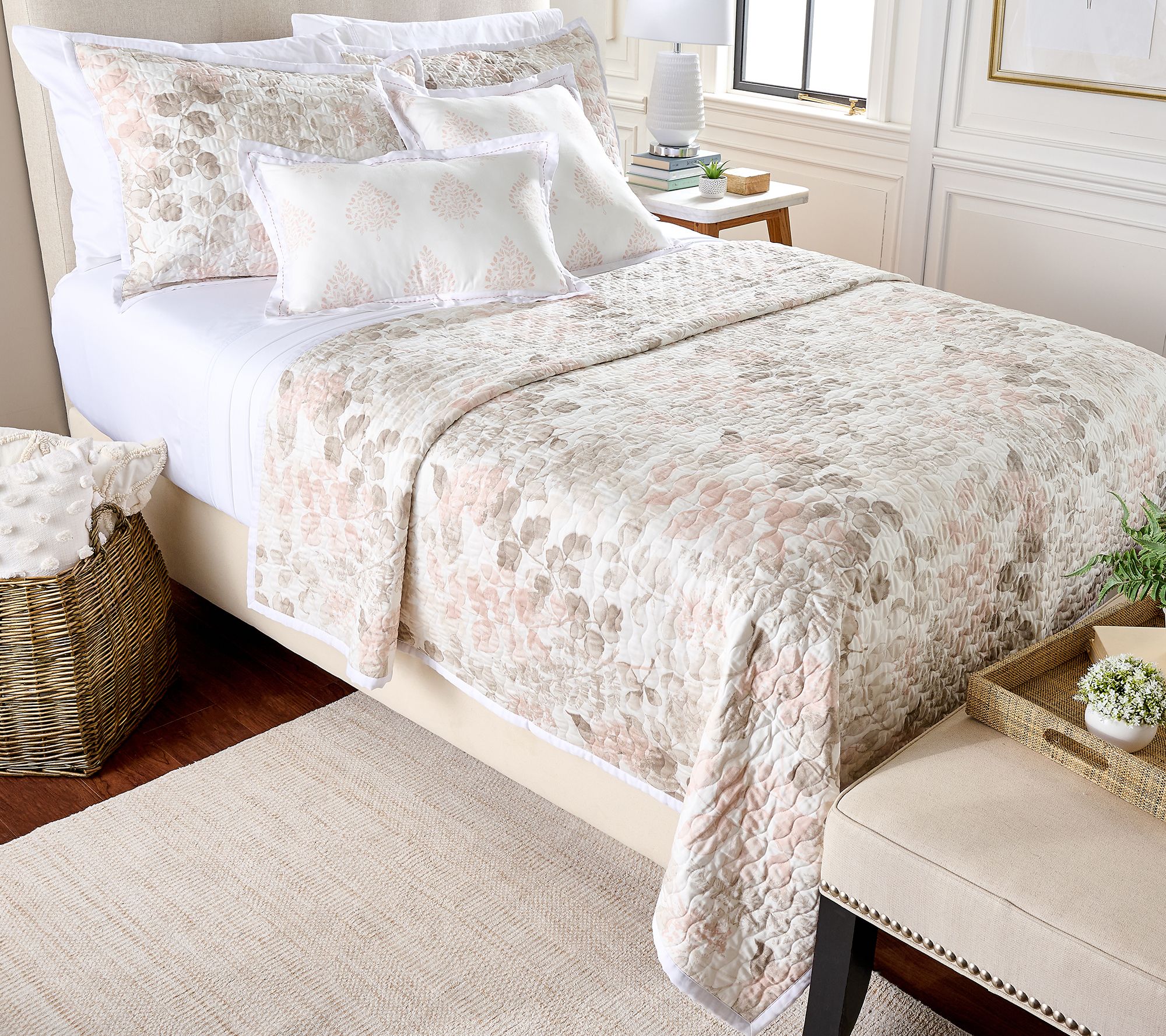 "As Is" Northern Nights Powered by Pure Earth Organic Quilt Set QN