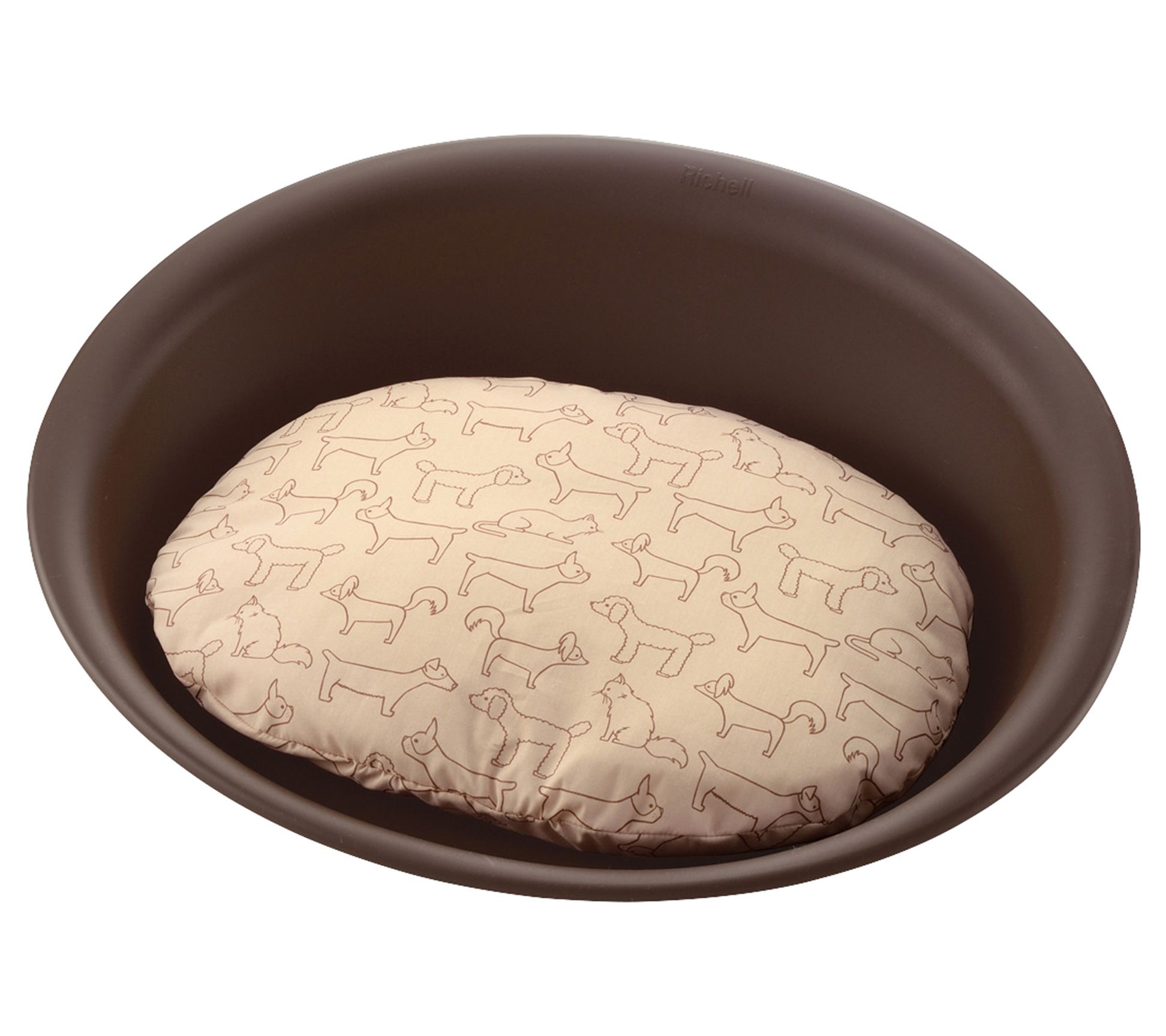 Richell Medium Oval Pet Bed