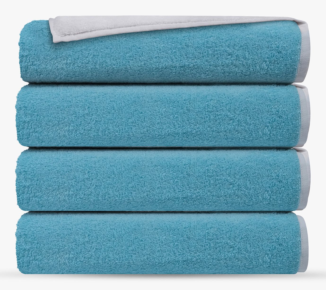 Depera Home Double Face 4 pcs Turkish Hand Towels Set