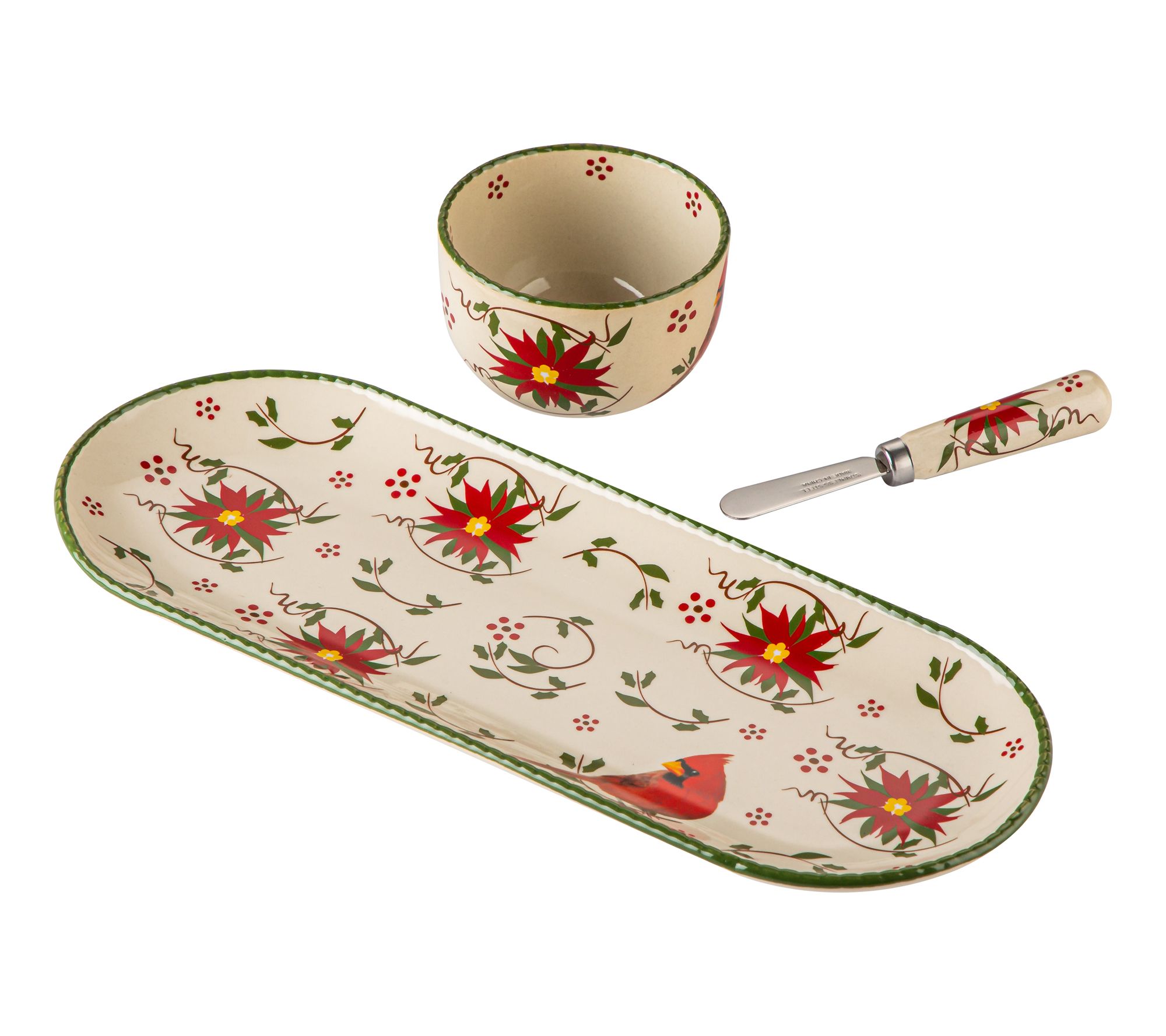 "As Is" Temp-tations Seasonal 14" Tray with Ramekin