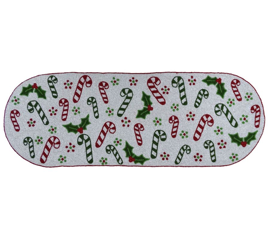 Temp-tations Holiday 13"x36" Beaded Runner
