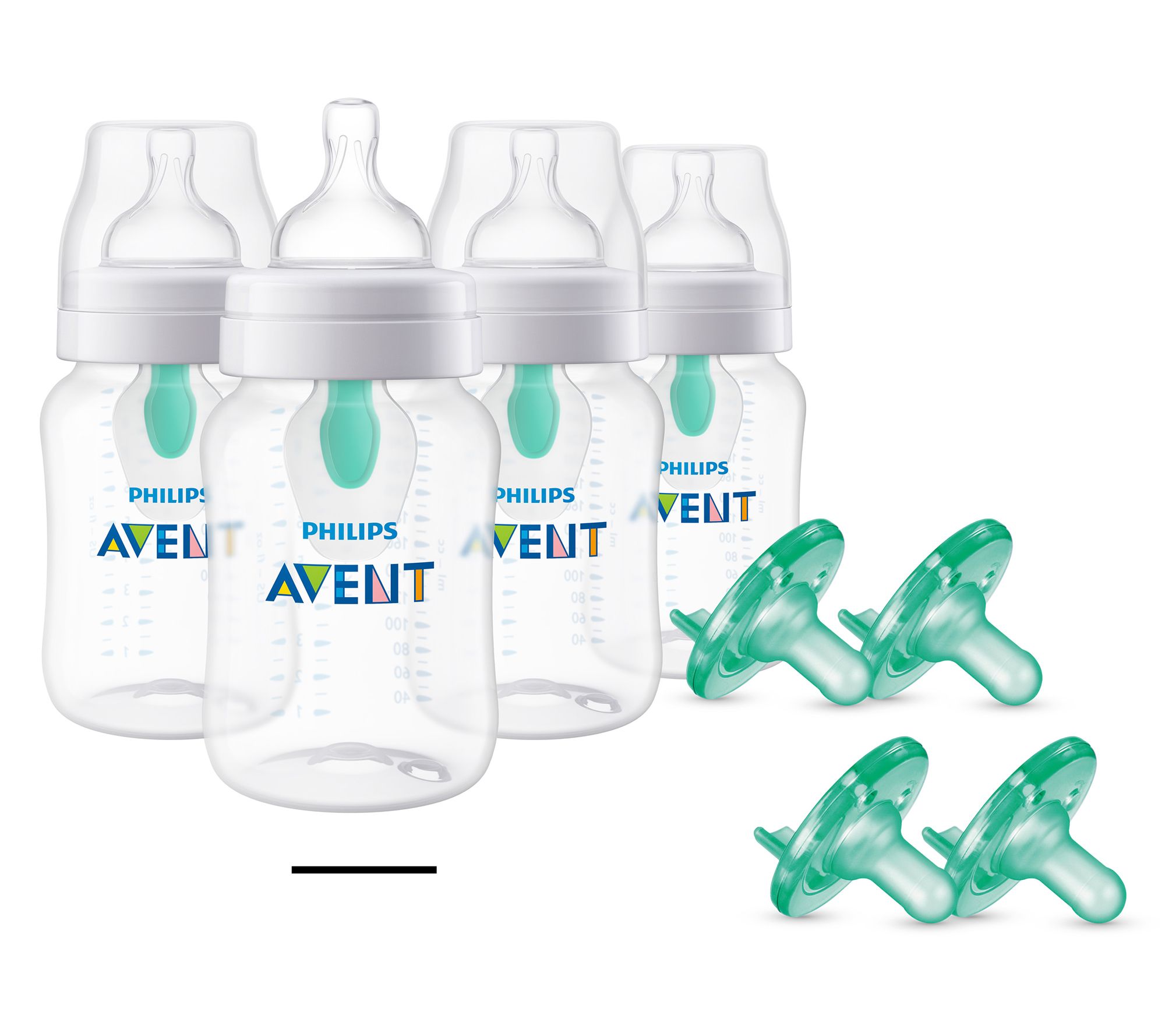 Philips Avent Soothie Pacifier + Anti-Colic AirFree Bottles
