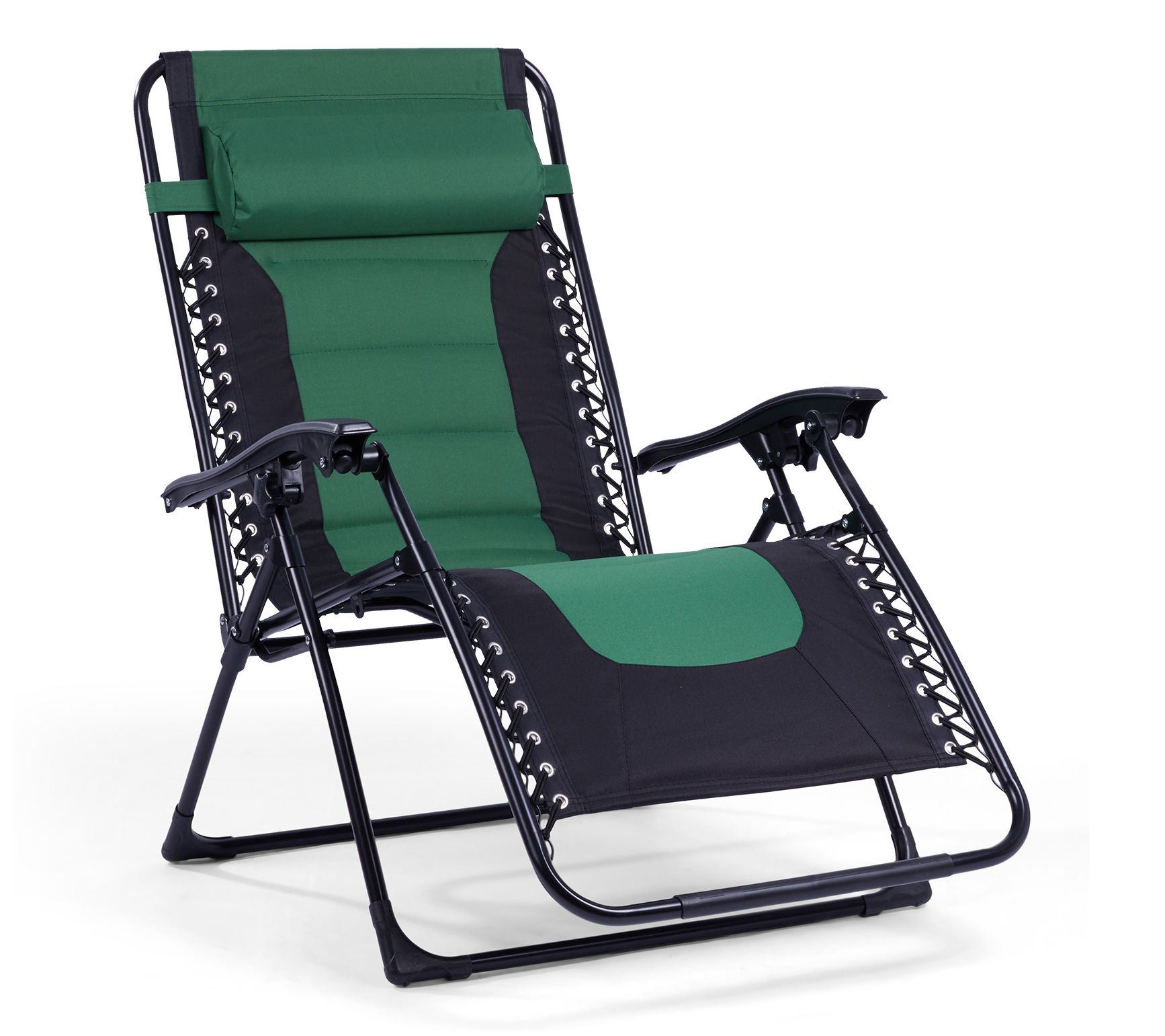 Backyard Expressions Deluxe XL Padded ReclinerChair