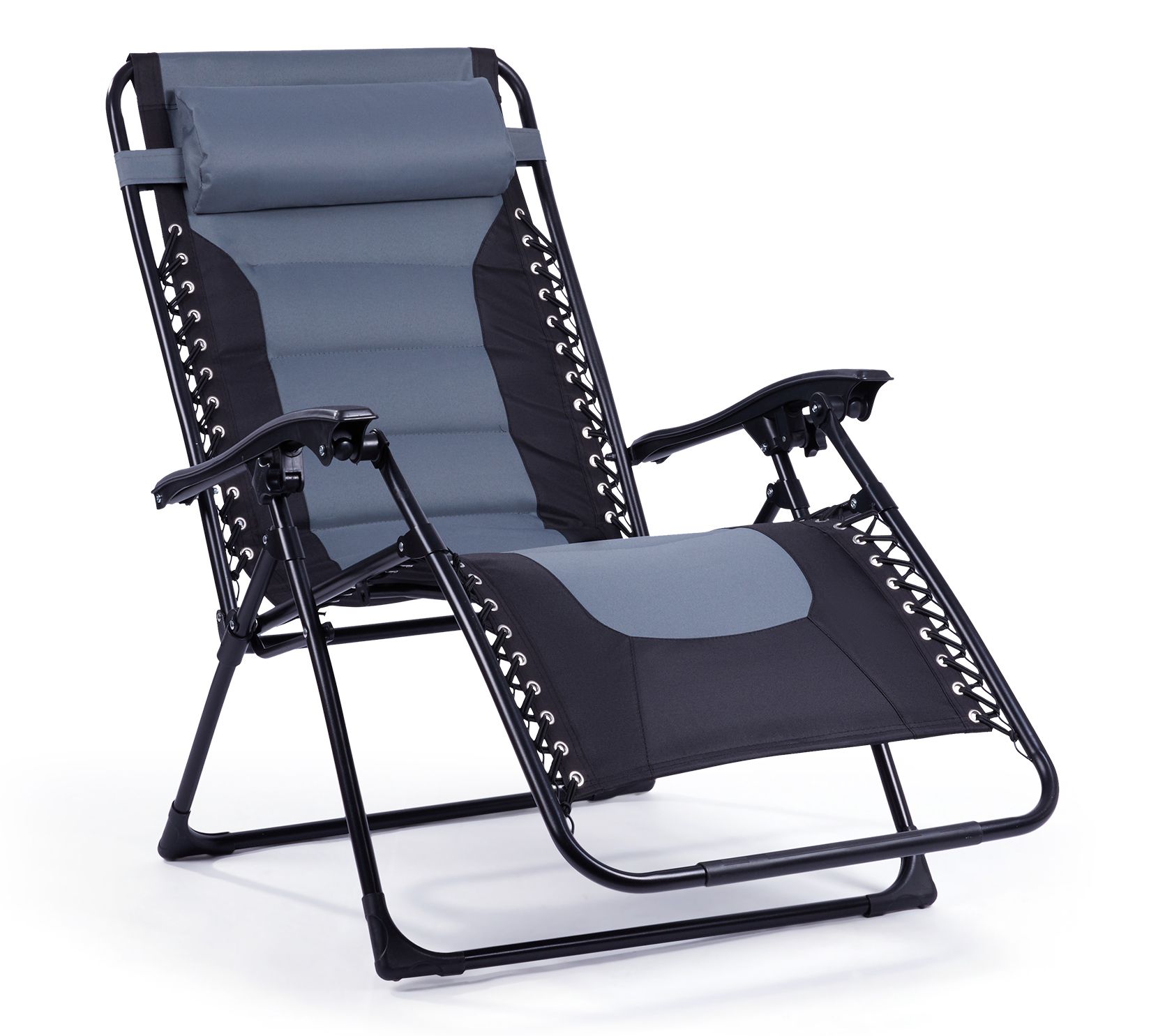 Backyard Expressions Deluxe XL Padded ReclinerChair