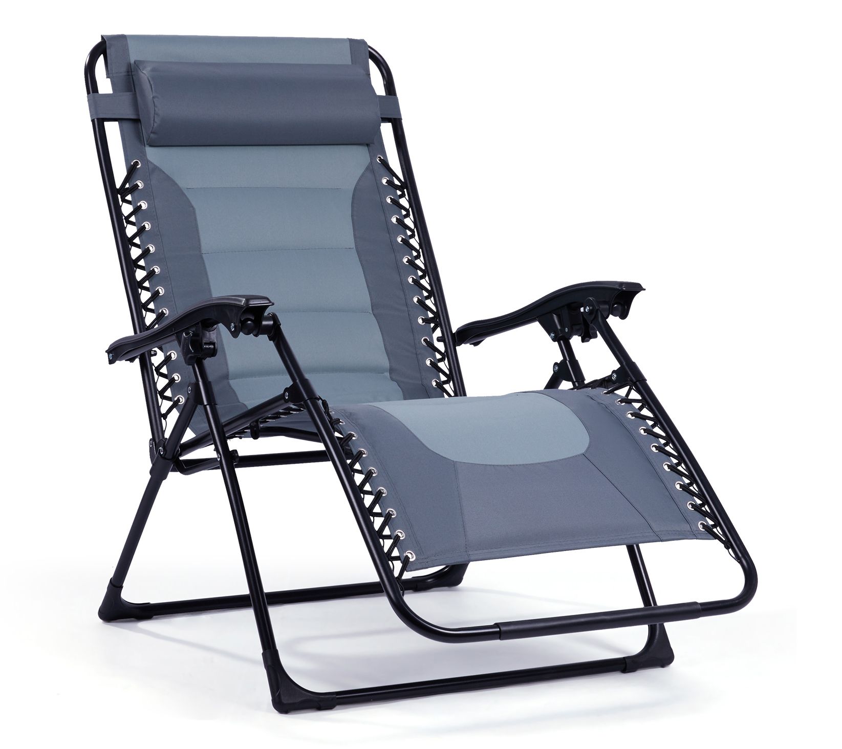 Backyard Expressions Deluxe XL Padded ReclinerChair