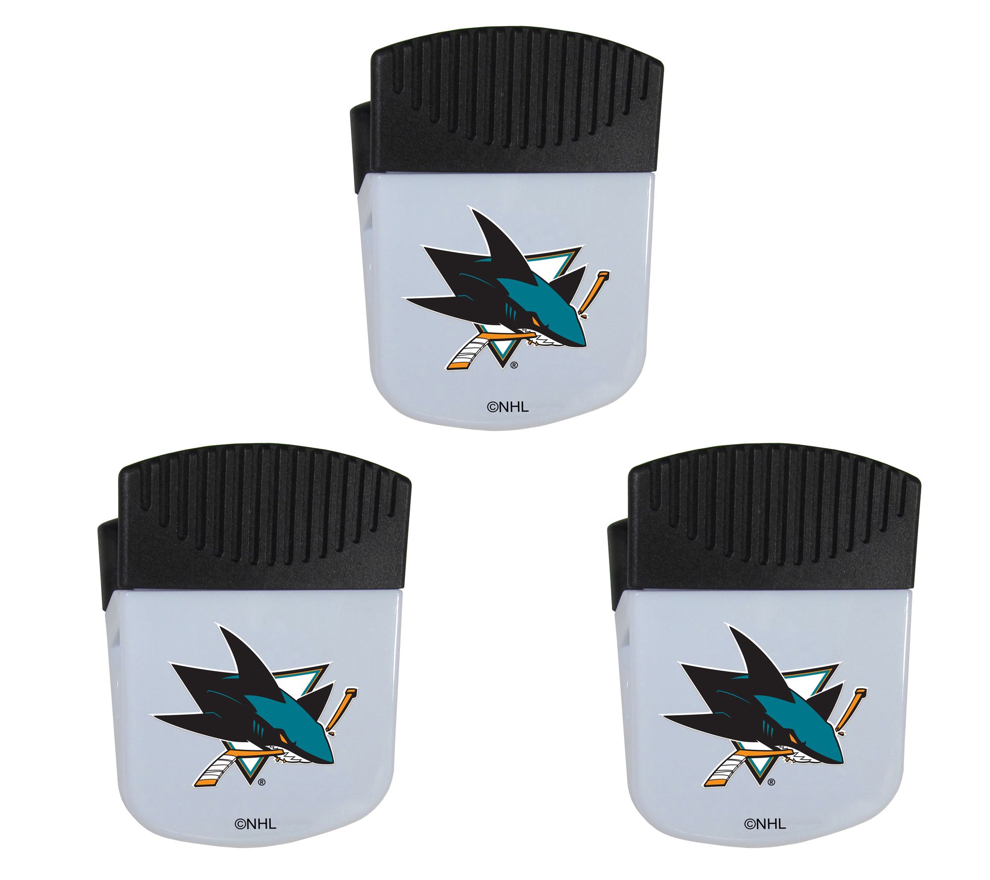Siskiyou Sports NHL 3pk Chip Clip Magnets