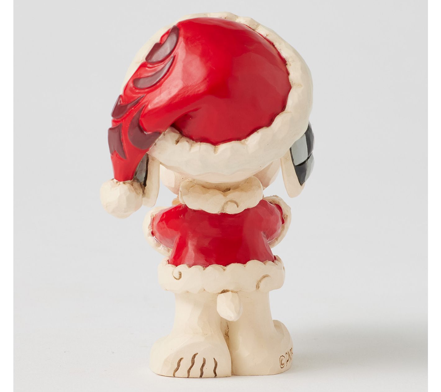 Peanuts by Jim Shore Snoopy Santa Mini Figurine - QVC.com
