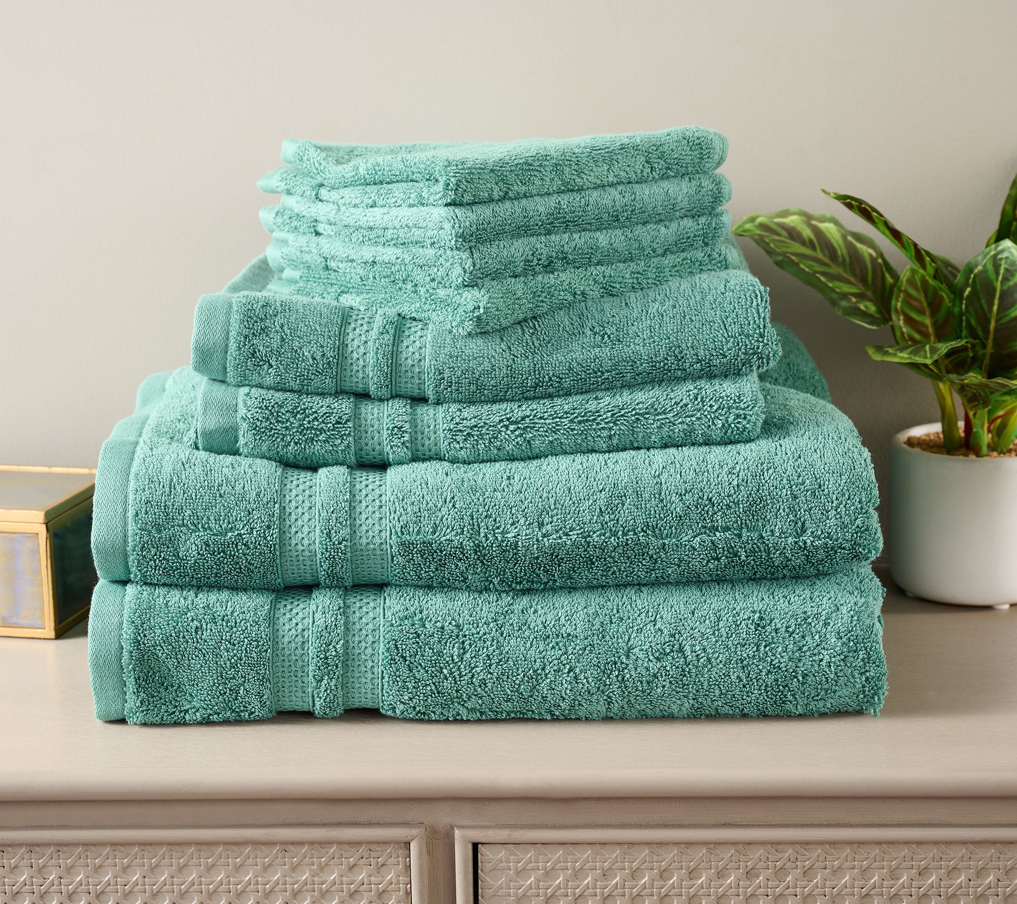  Northern Nights 8pc Organic Towel Set