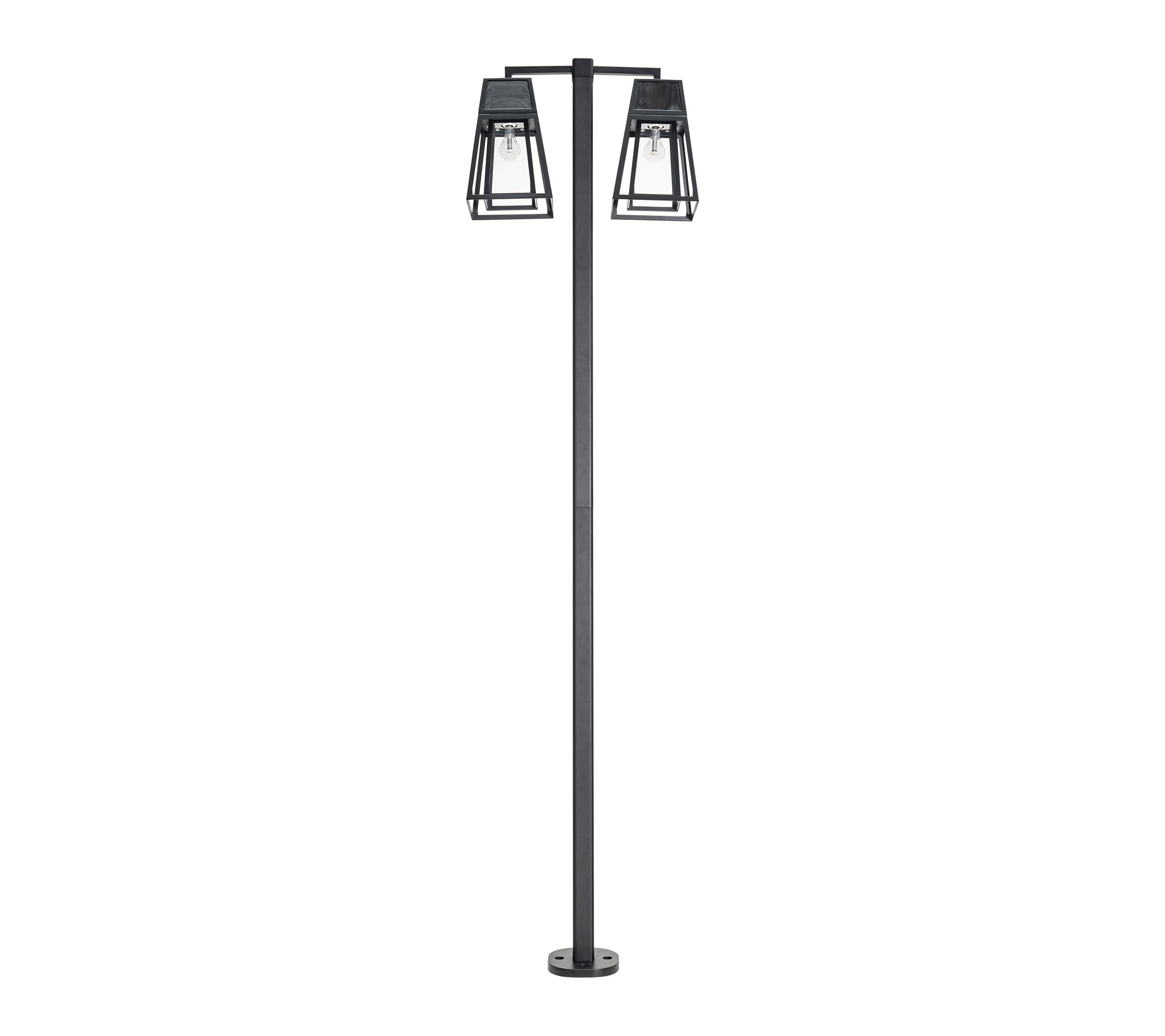 GamaSonic Aria Solar Double Post Light
