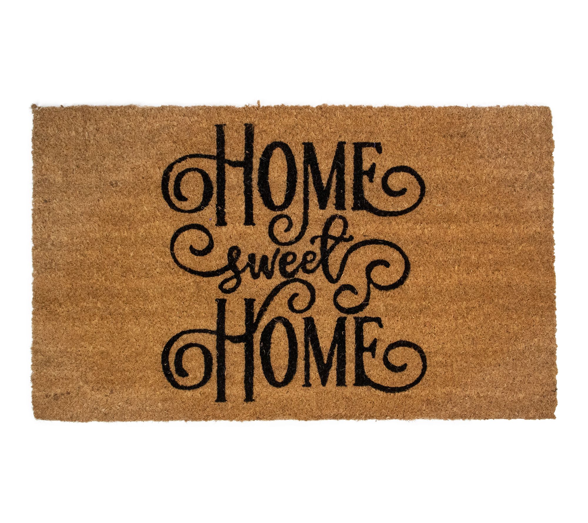 Northlight Natural Coir "Home Sweet Home" Doormat 18"x 30"