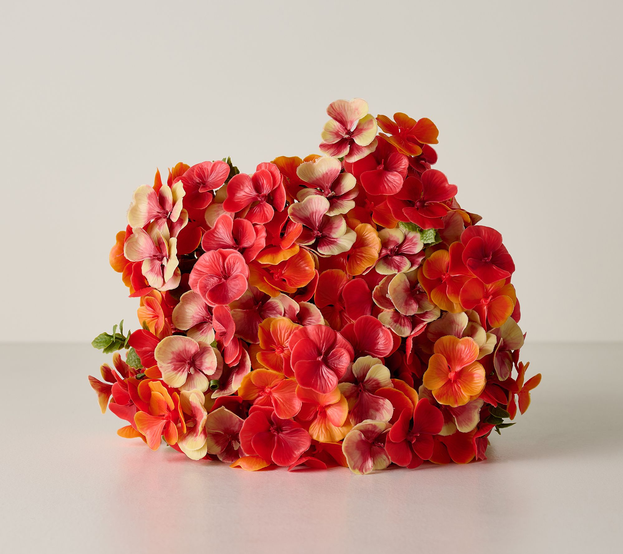 Wicker Park S/5 Indoor/Outdoor 17" Faux Floral Bundles