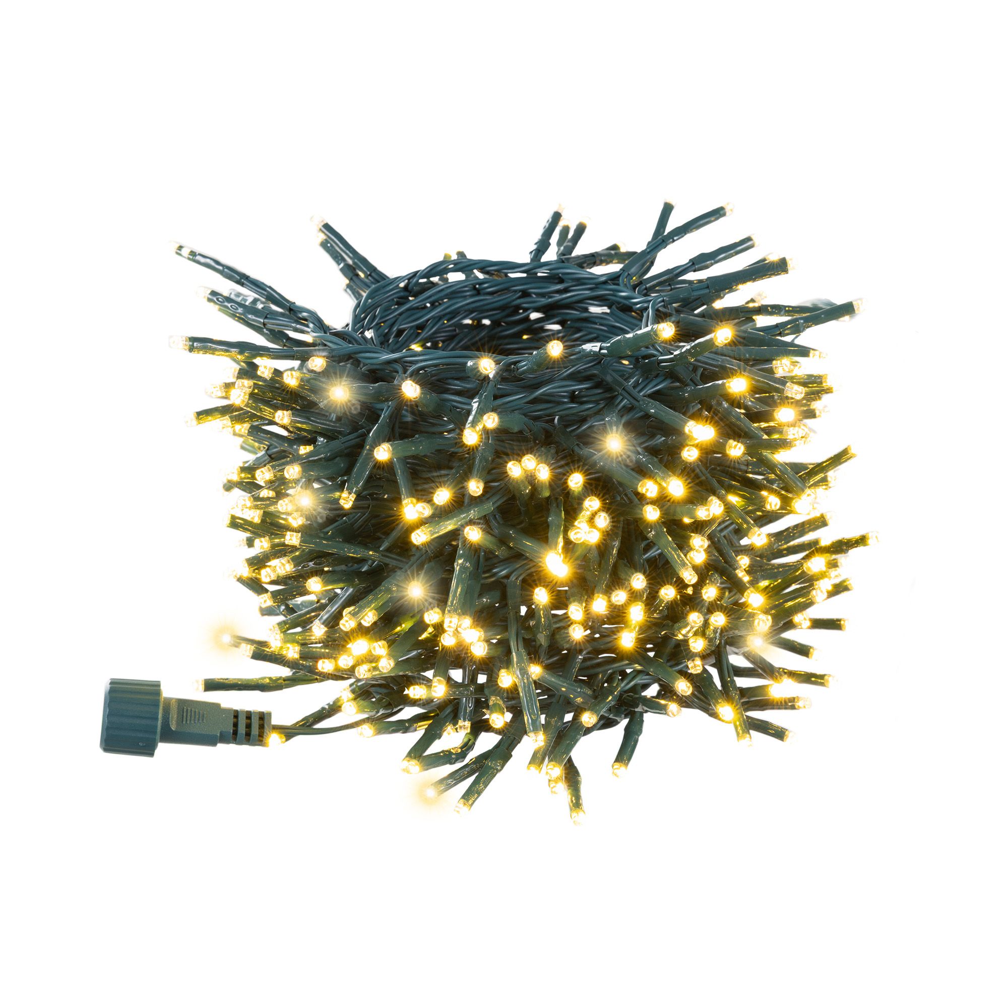 Glitzhome 27ft 400 LED Christmas Twinkle Cluster Lights