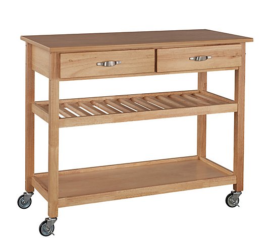 Home Styles Solid Wood Kitchen Cart