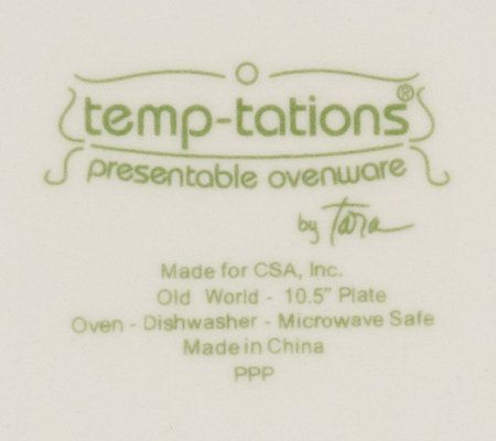 Temp-tations Old World Infinity 16-Piece Dinnerware Set on QVC 