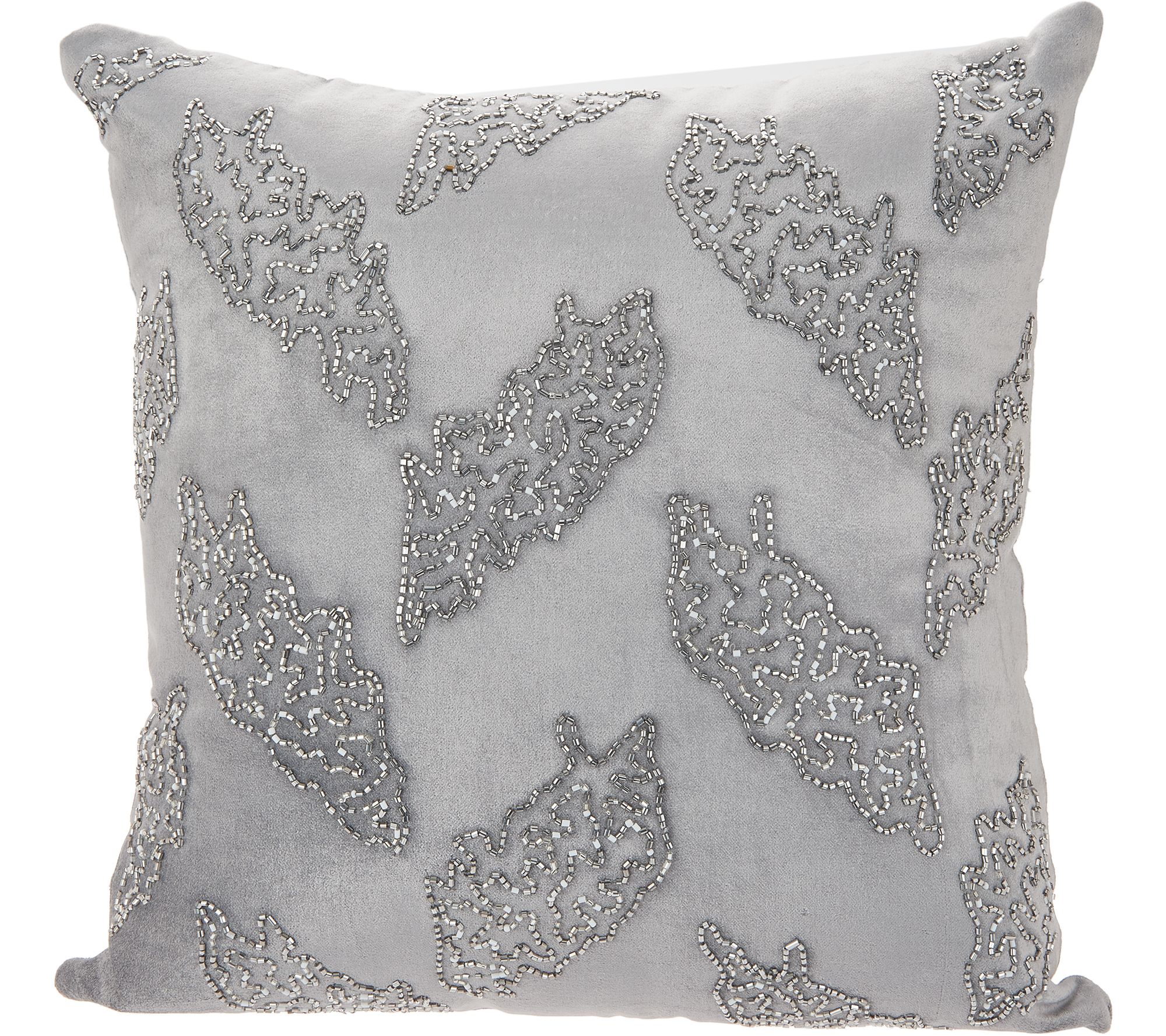 Inspire Me! Home Decor Set of 2 Glitz & Glam 16x16" Pillows