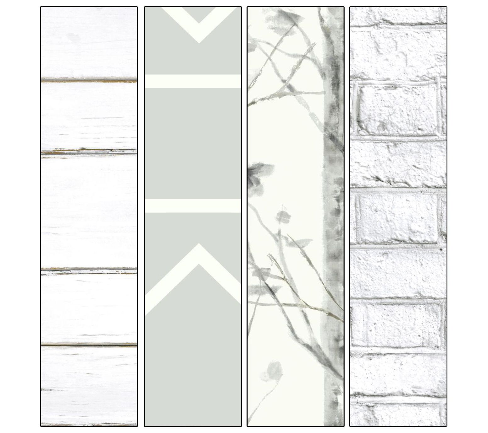 RoomMates Set of 2 20.5" x 16.5' Peel & Stick Wallpaper Rolls - QVC.com
