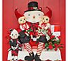 Gallerie II Abercrombie Snowman  Gathered Traditions Figurine, 1 of 1