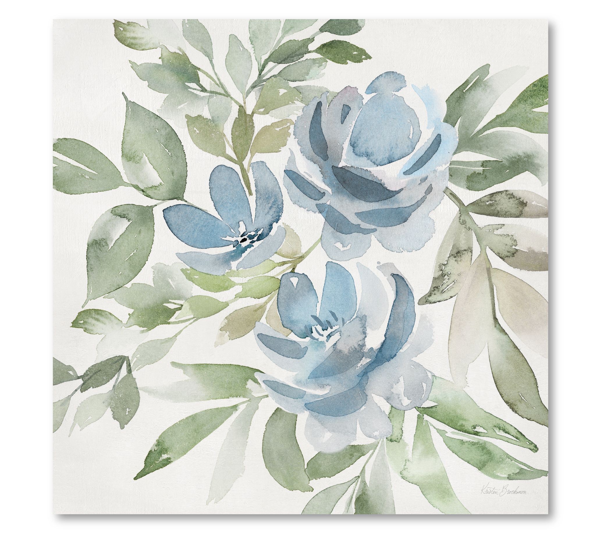 Courtside Market Blue Paradise Picks I 16x16 Canvas Wall Art