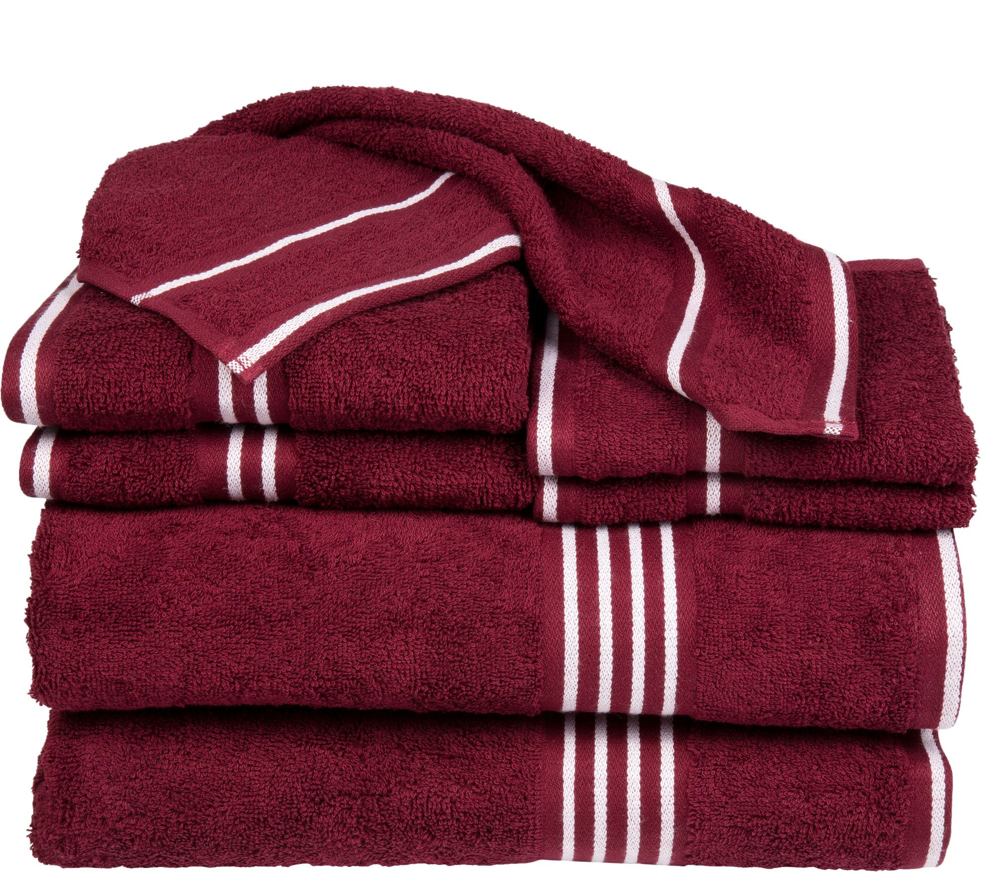 Lavish Home Rio 100% Cotton 8-Piece Towel Set