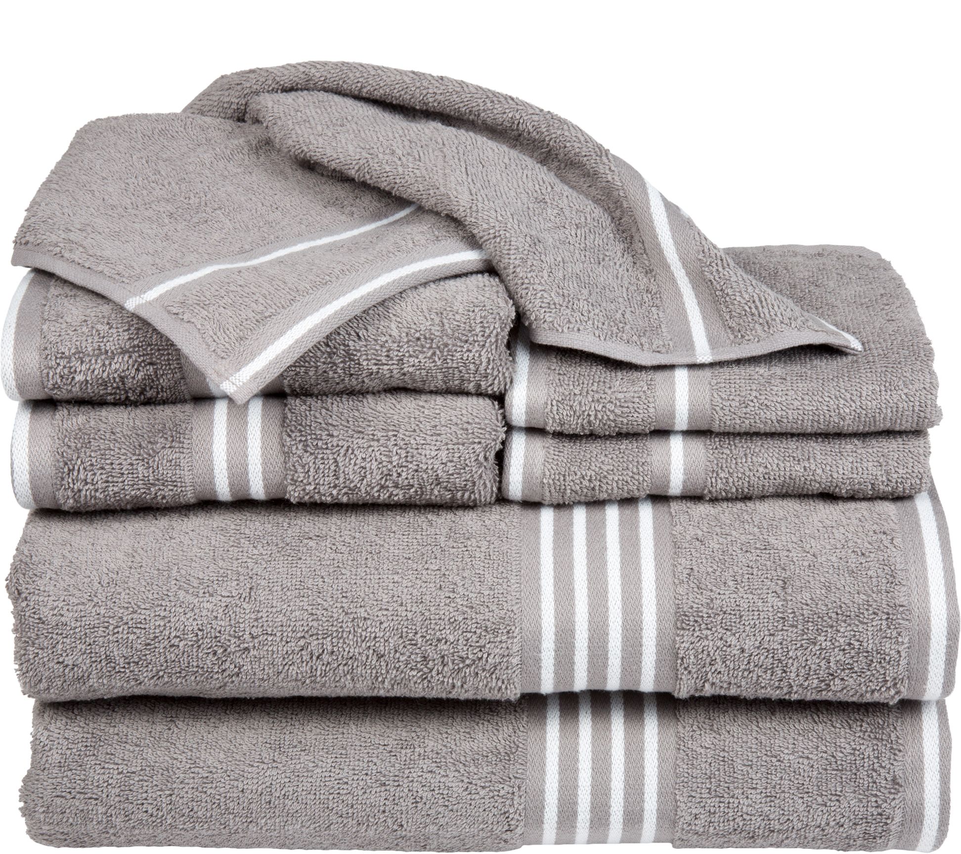 Lavish Home Rio 100% Cotton 8-Piece Towel Set