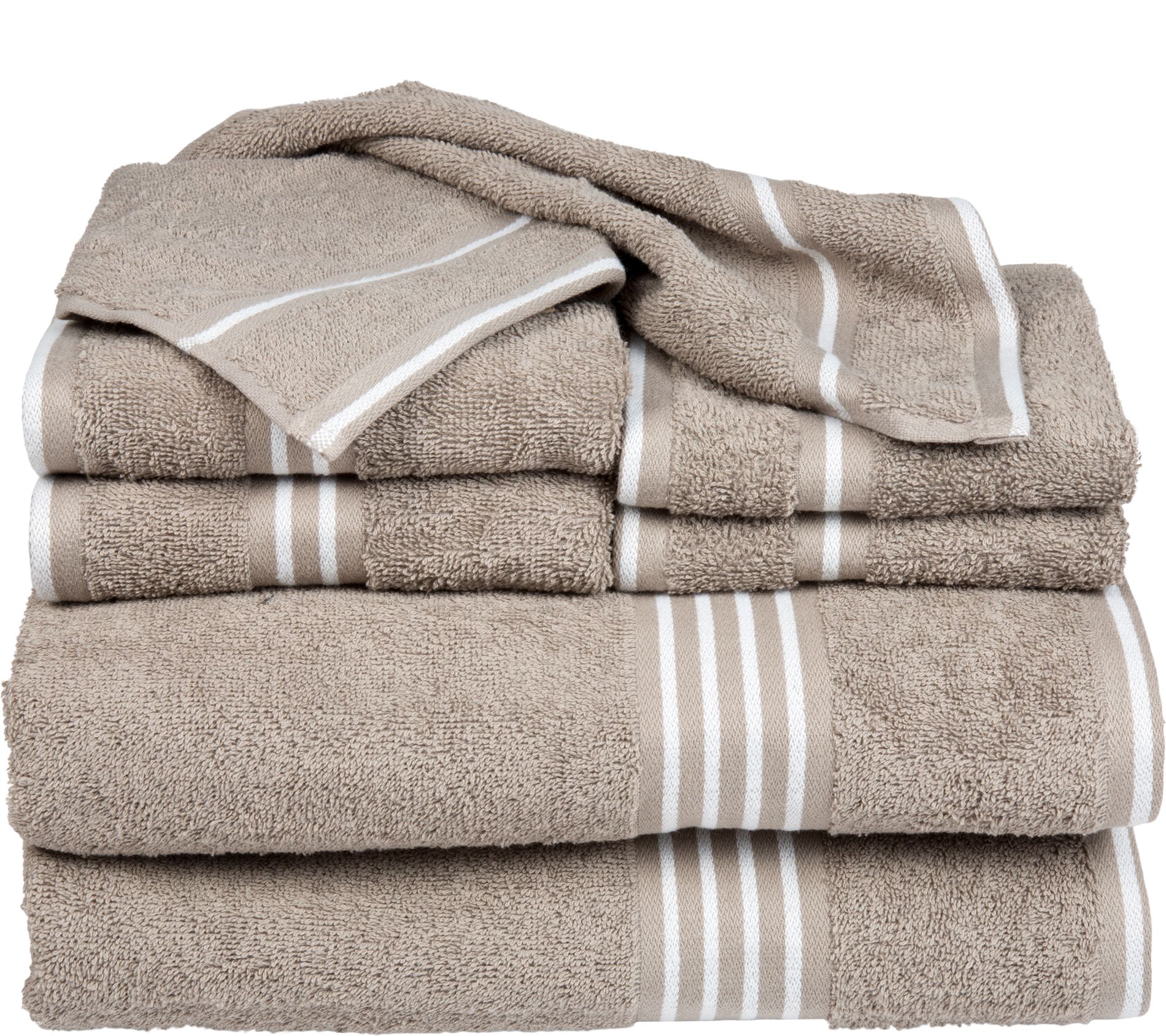 Lavish Home Rio 100% Cotton 8-Piece Towel Set