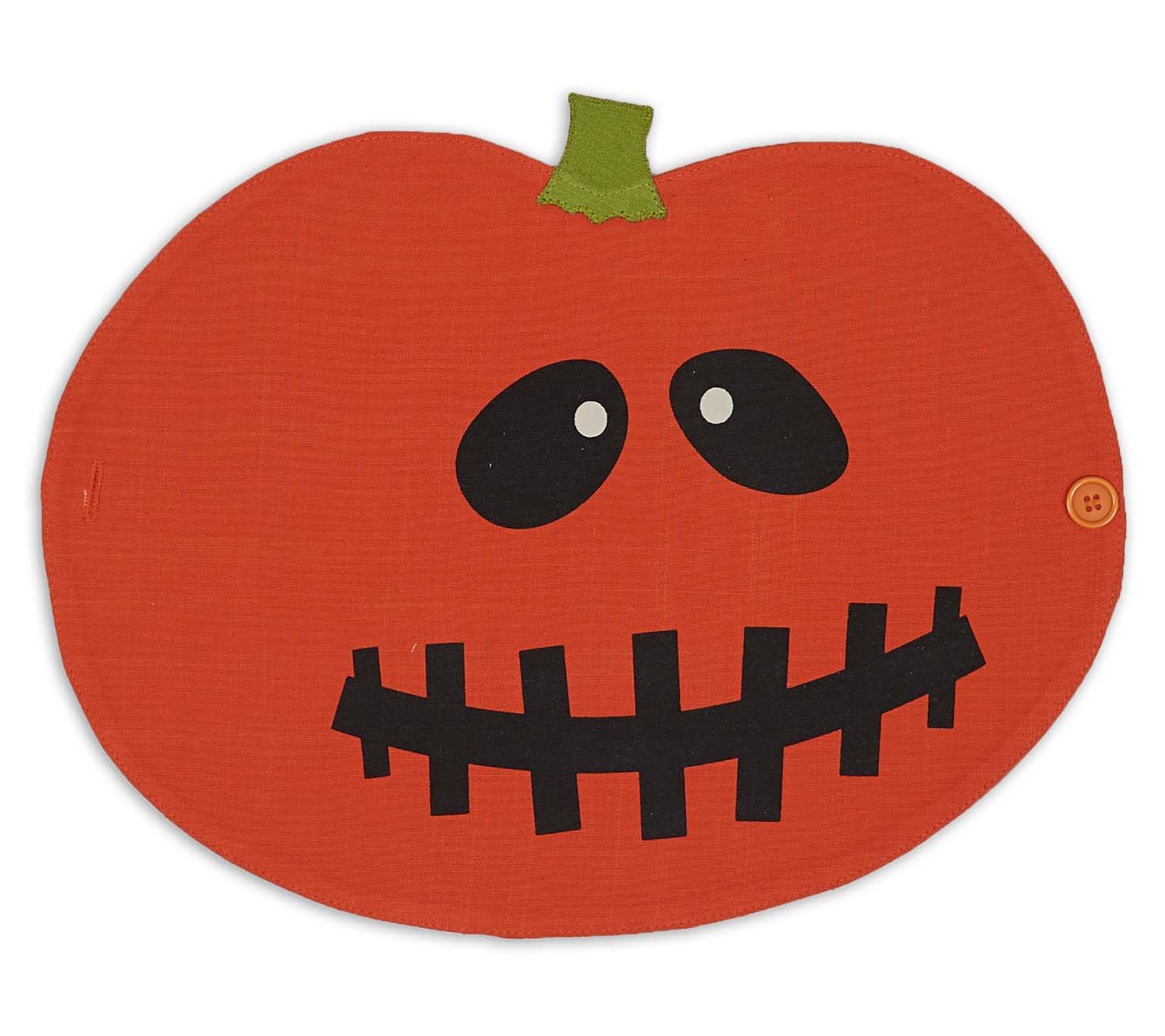 Design Imports Spooky Jack-O'-Lantern Table Runner/Placemat - QVC.com