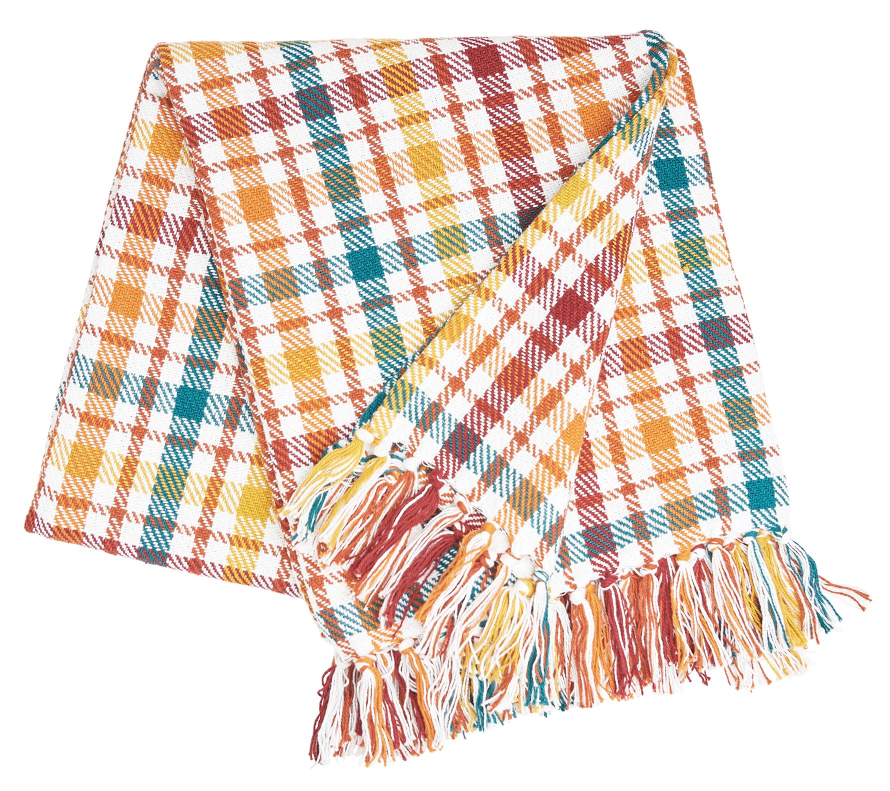 Radley Plaid 50" x 60" Woven Throw by Valerie