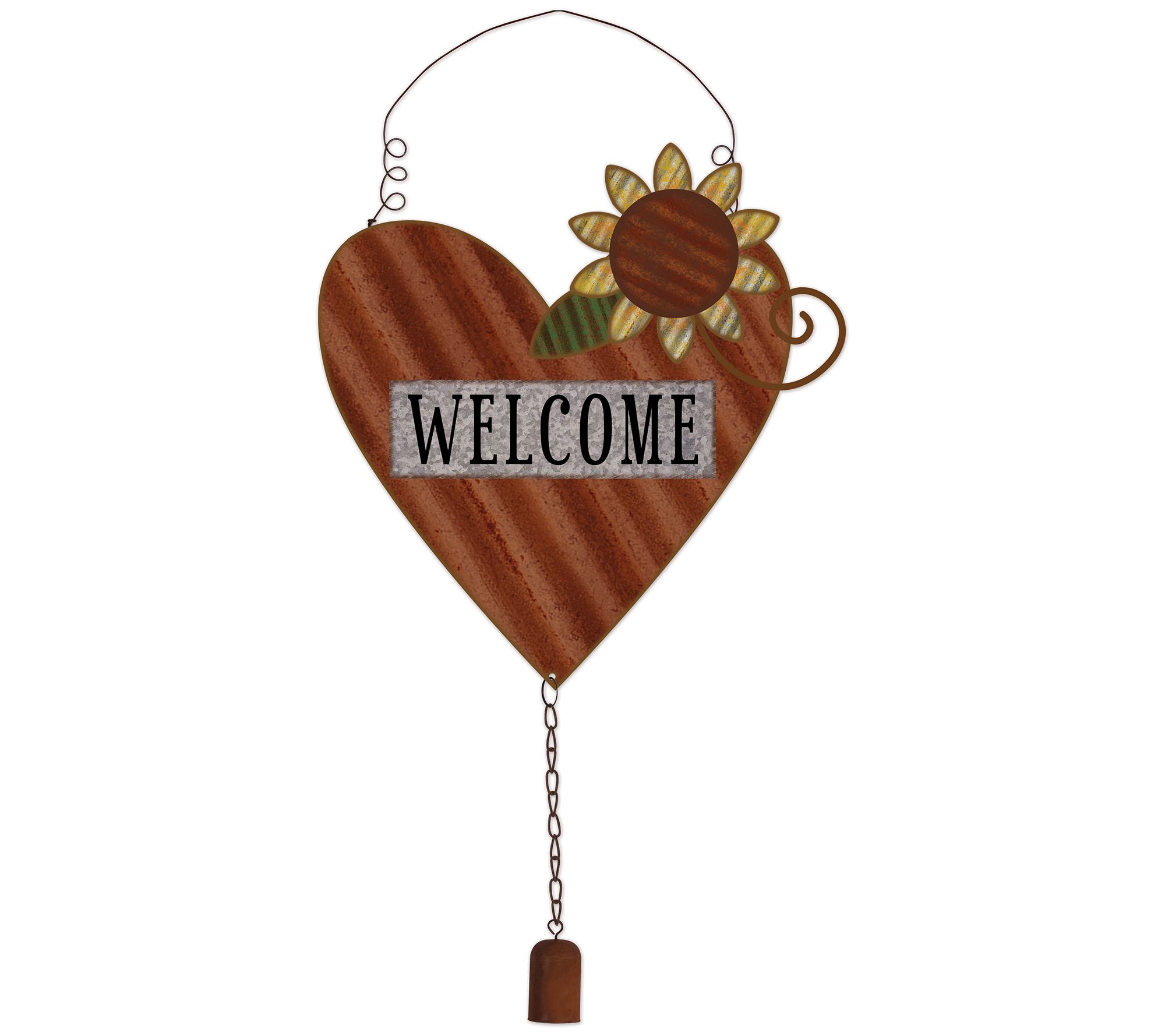 Sunset Vista Designs Heart Door Greeter