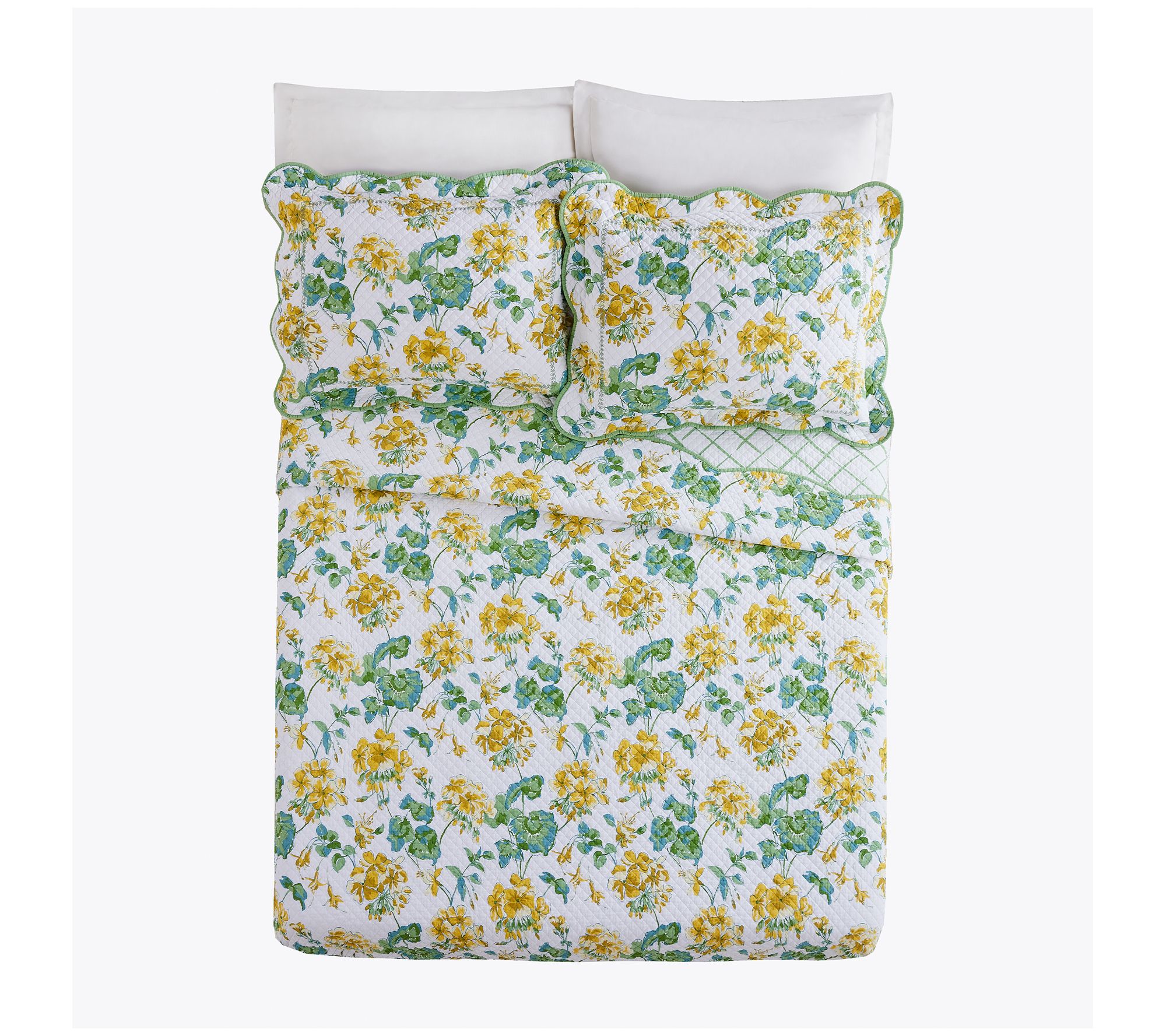 Dogwood Meadows Quilt Set- King