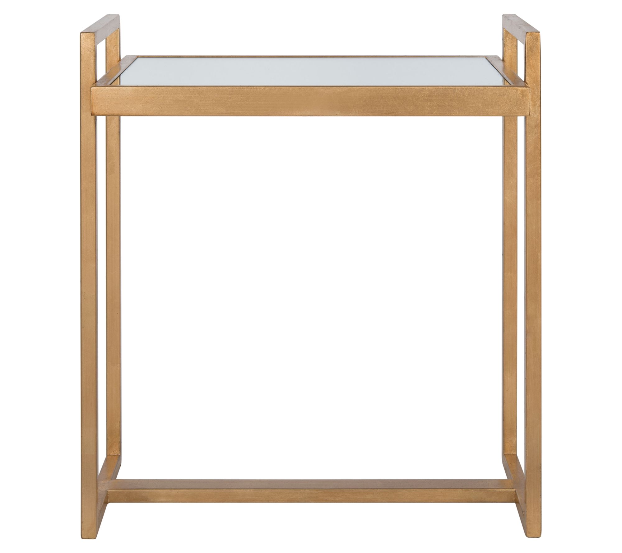 Safavieh Noland Mirror Top Gold Accent Table
