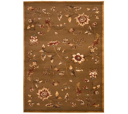 Lyndhurst Floral Swirl Power Loomed 4' x 6' Rug