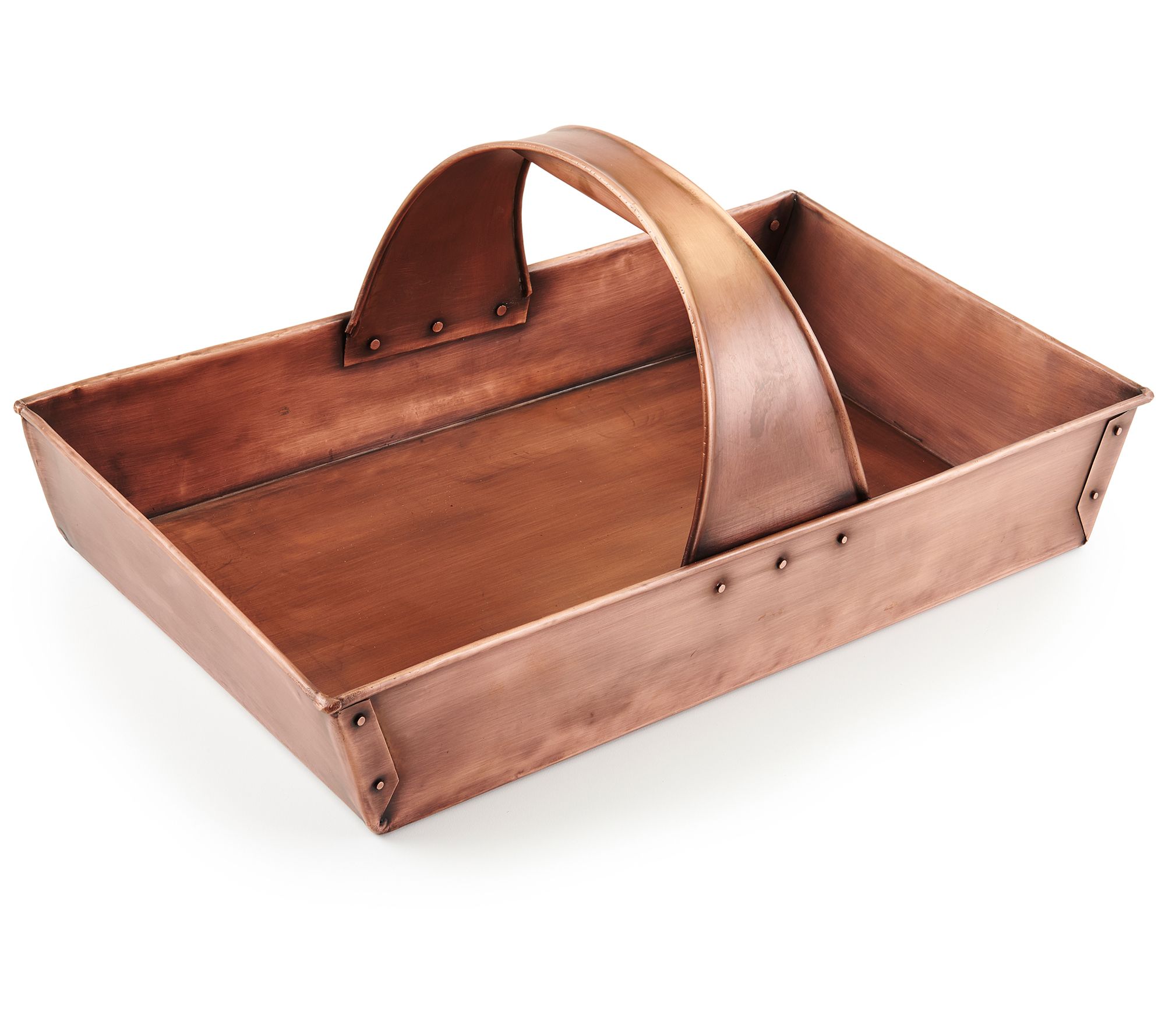 Large Pure Copper Garden Trug Basket by Good Directions, 1 of 5