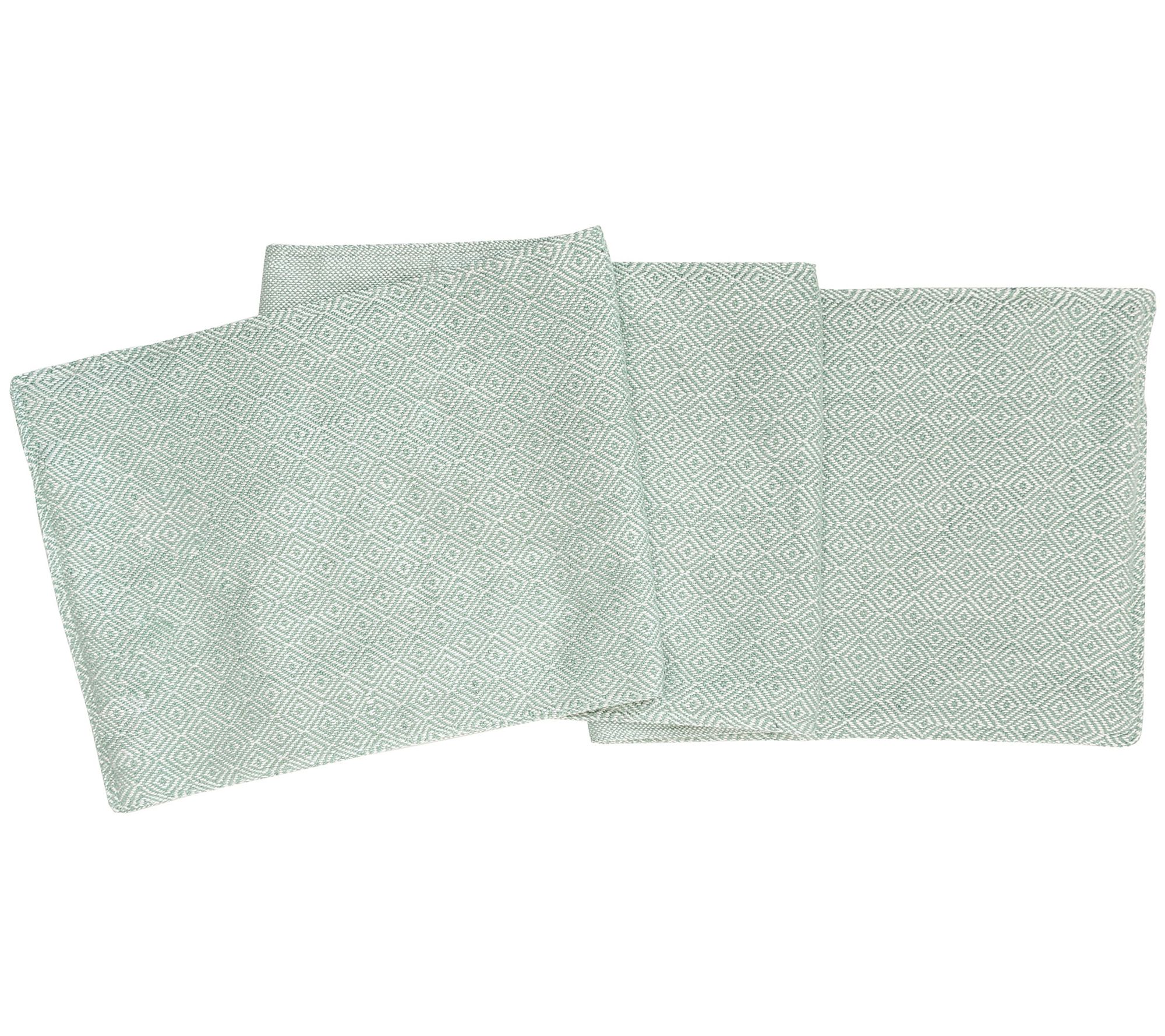 C&F Home Diamond Sea Glass Table Runner