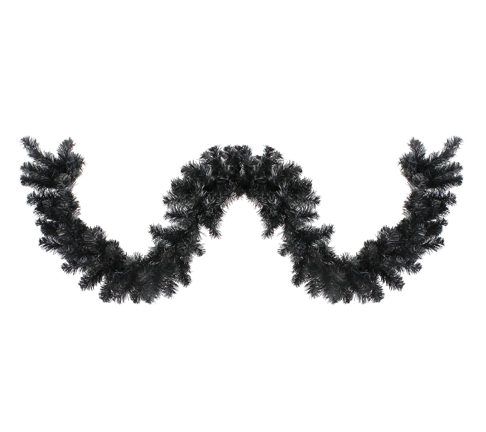 Northlight 9' x 10" Black Colorado Spruce FauxGarland