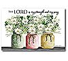 Courtside Market The Lord is My Strength 12x18Canvas Wall Art