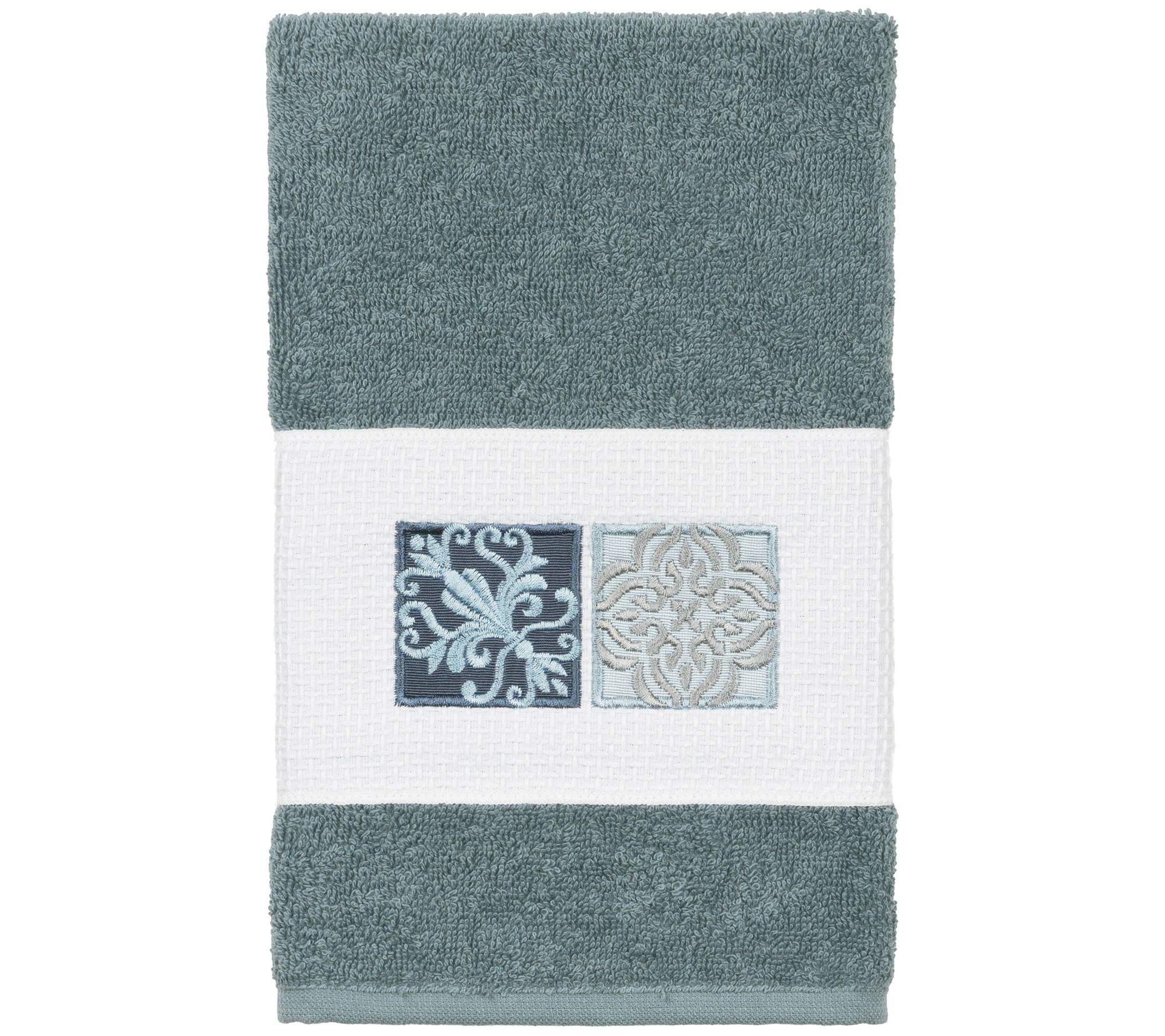 Linum Home Textiles Vivian Embellished Hand Towel