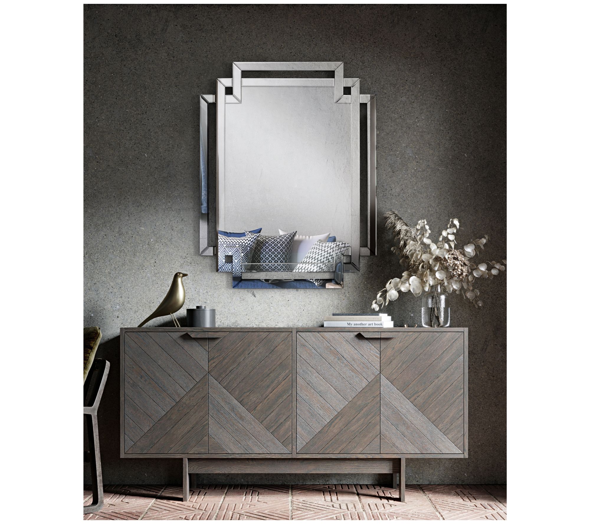 Beveled Rectangular Wall Mirror