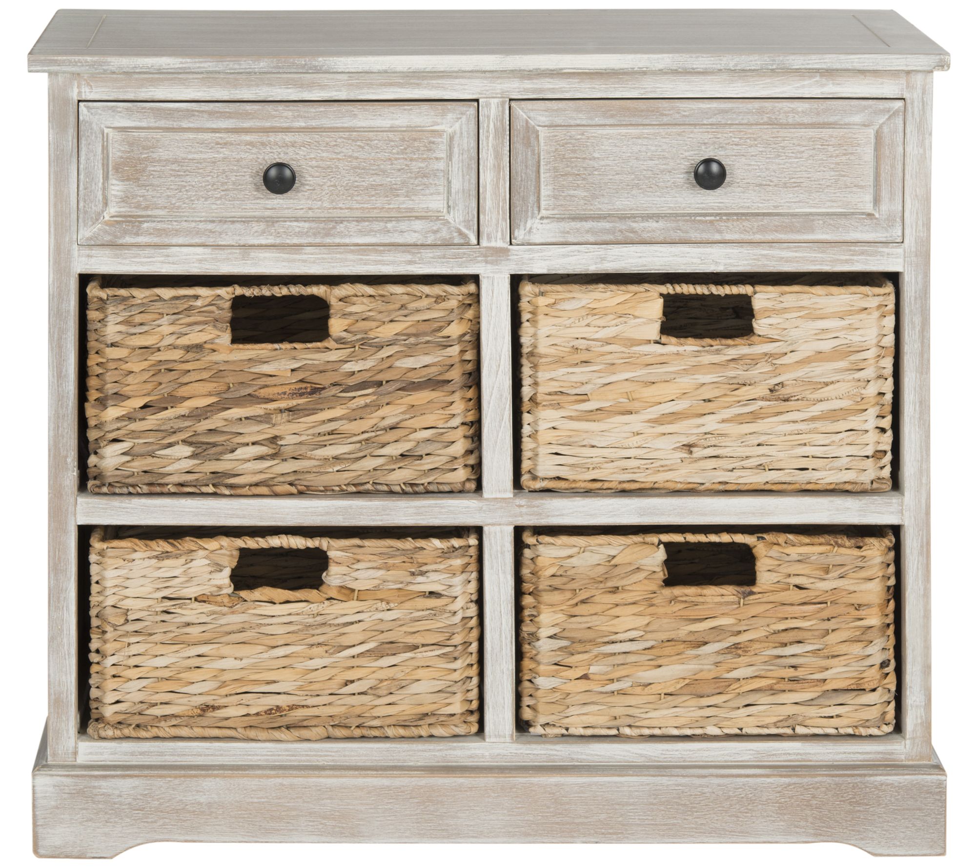 Safavieh Herman Storage Unit W/ Wicker Baskets